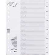 Durable Monatsregister, DIN A4