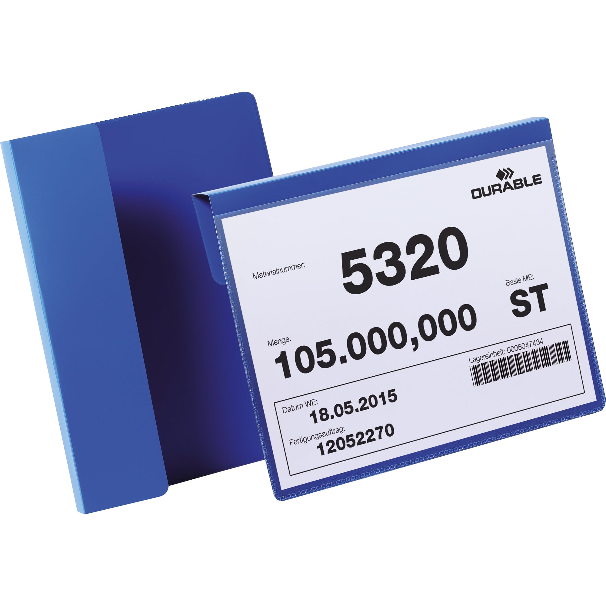 Durable Sichttasche, DIN A5 quer