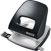 Leitz Locher NeXXt Style max. 30Blatt Metall satin sw, DIN A4, Folio