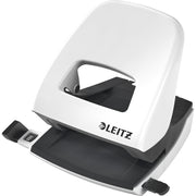 Leitz Locher NeXXt Metall max. 30Blatt Metall perlweiß, DIN A4, Folio