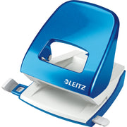 Leitz Locher NeXXt max. 30Bl. Metall blau, DIN A4, Folio