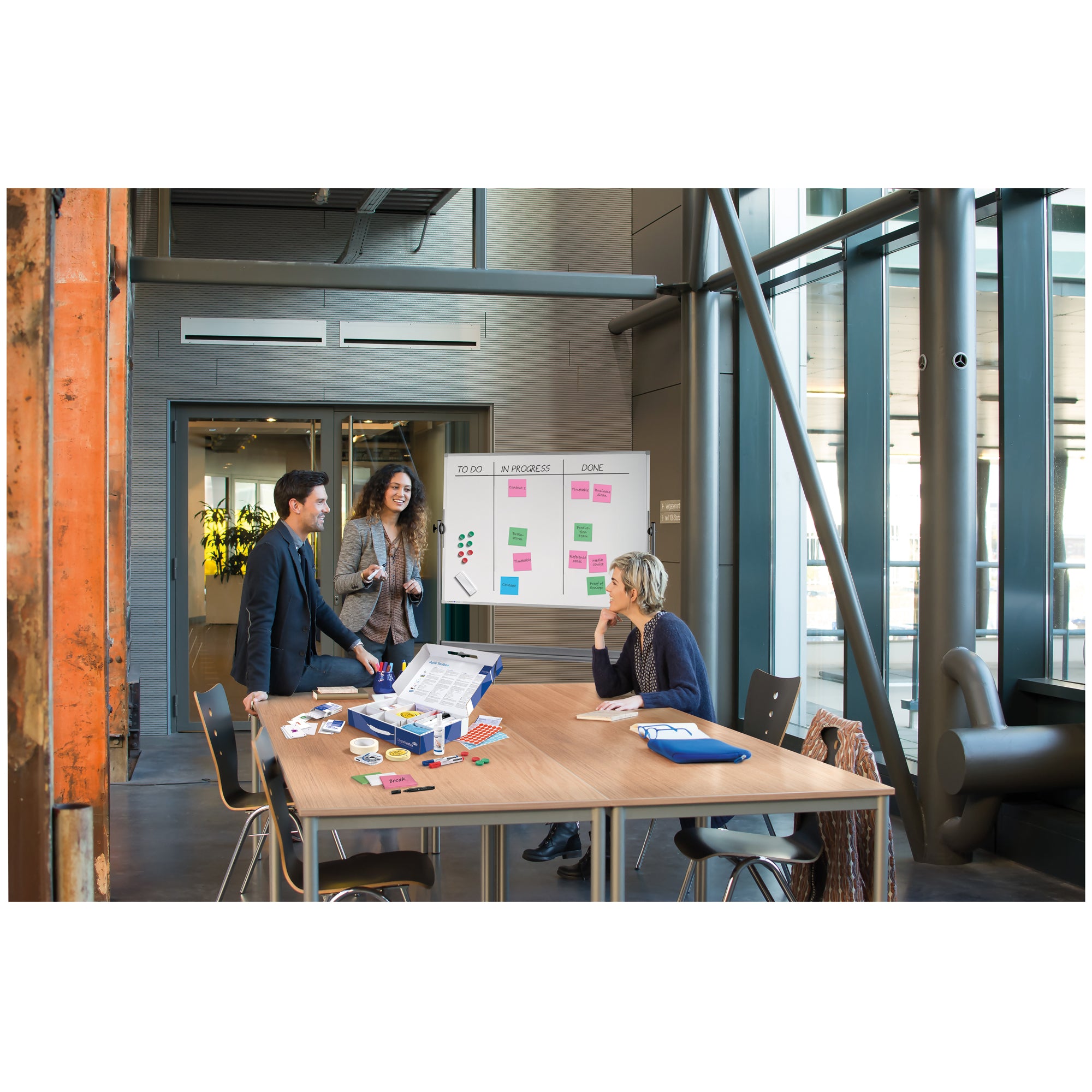 Legamaster Moderationsbox Agile Toolbox