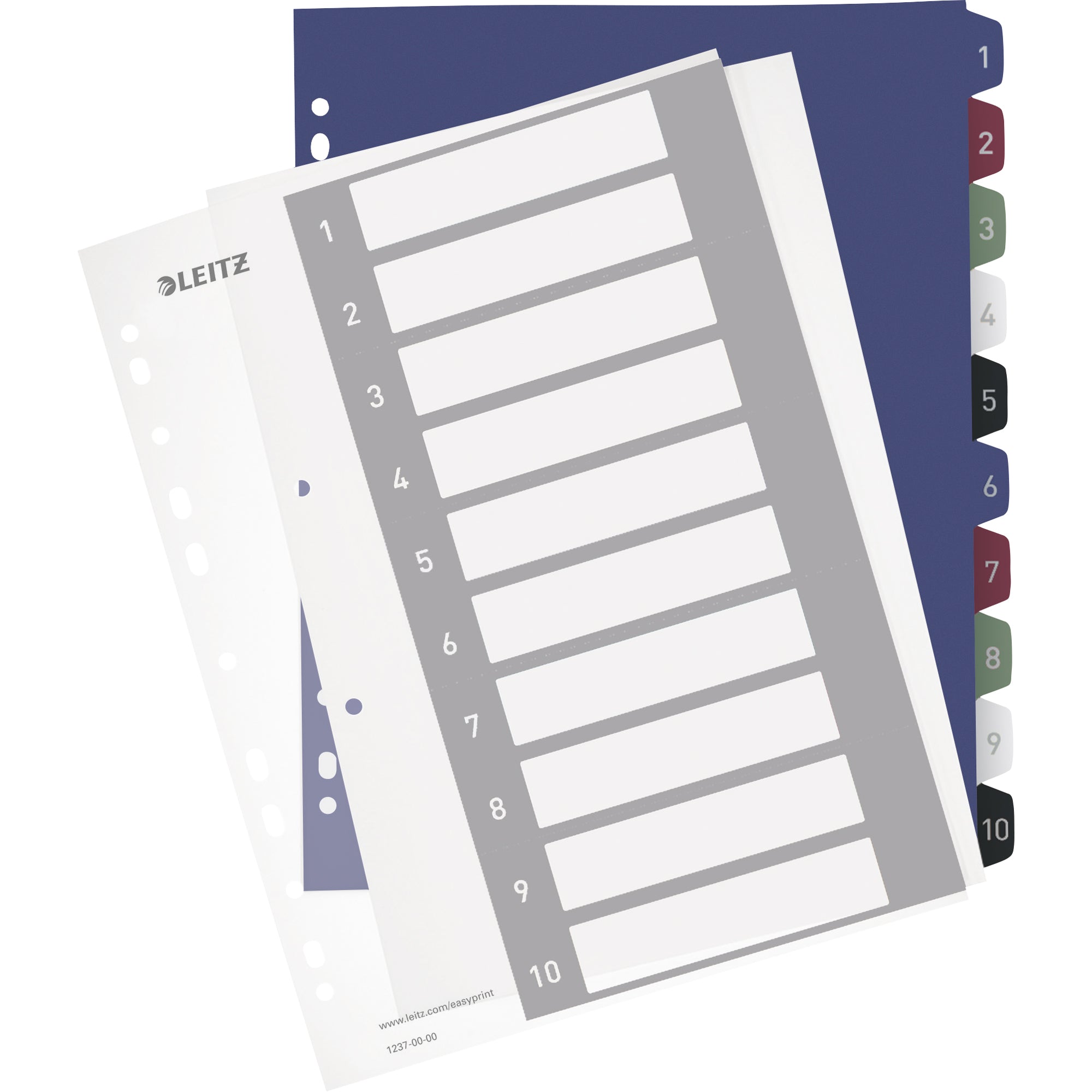 Leitz Zahlenregister Style