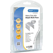 Rapesco Heftklammer Multi-Pack