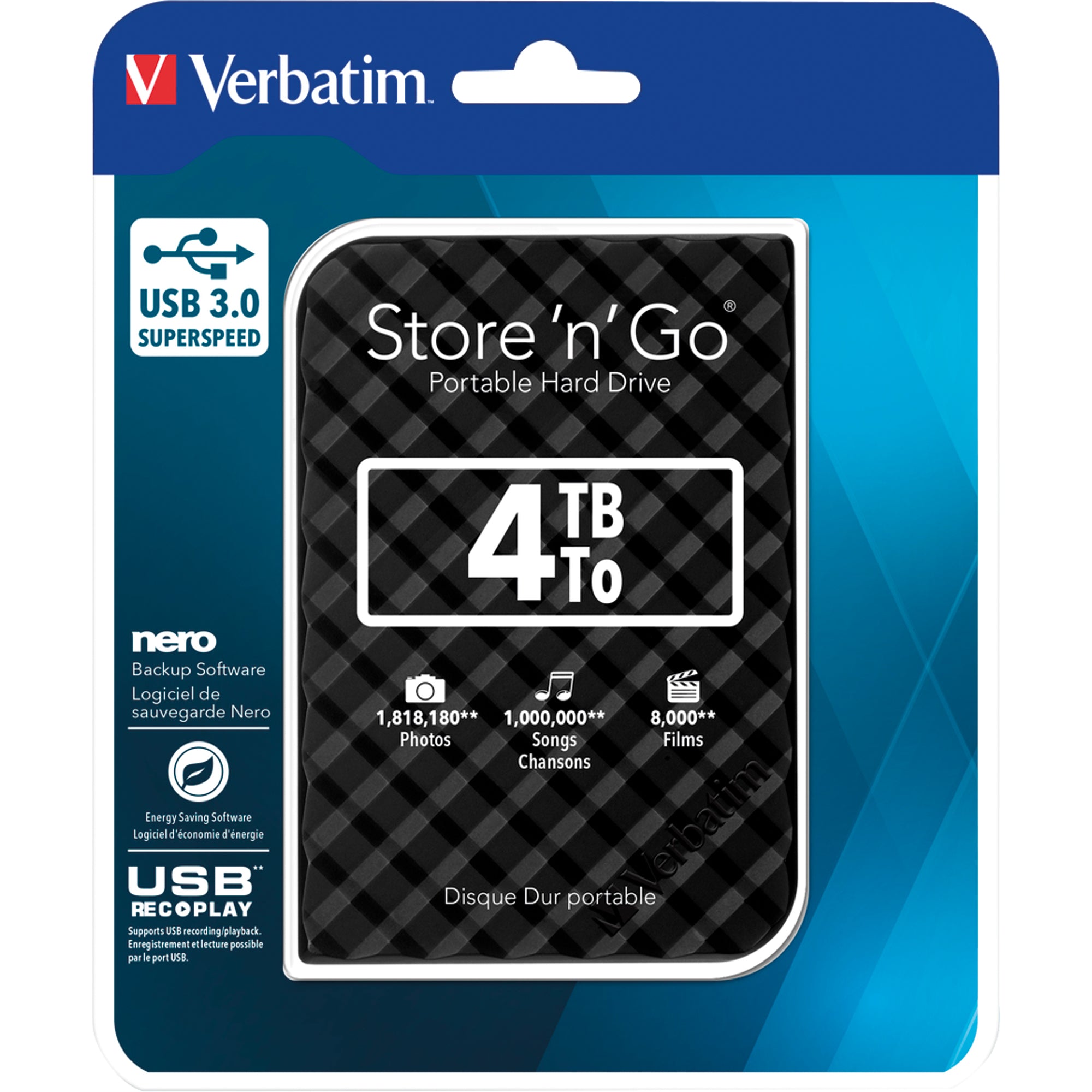 Verbatim Festplatte extern Store 'n' Go