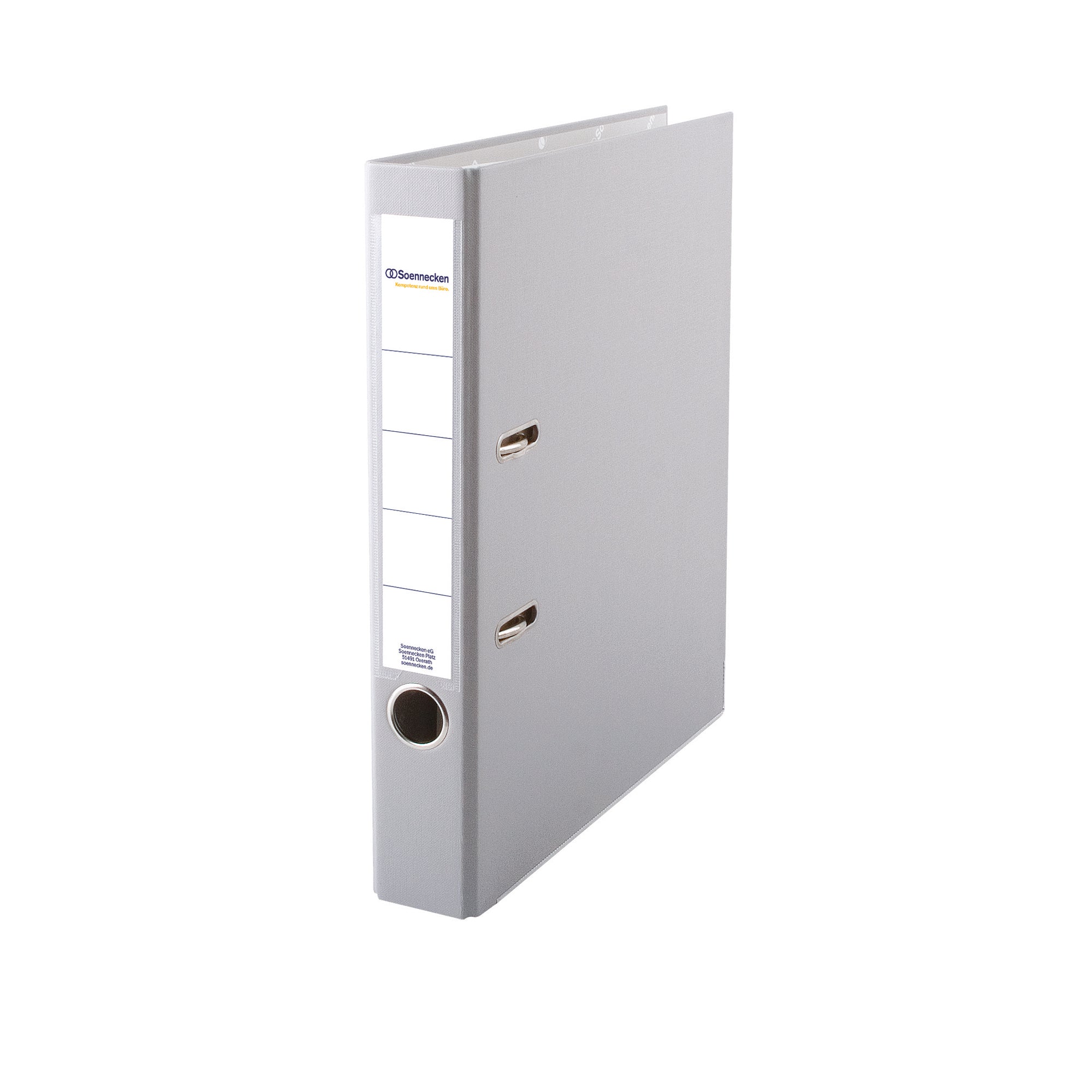 Soennecken Ordner DIN A4 50mm PP grau
