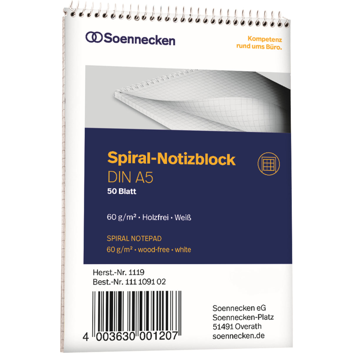 Soennecken Notizblock, DIN A5