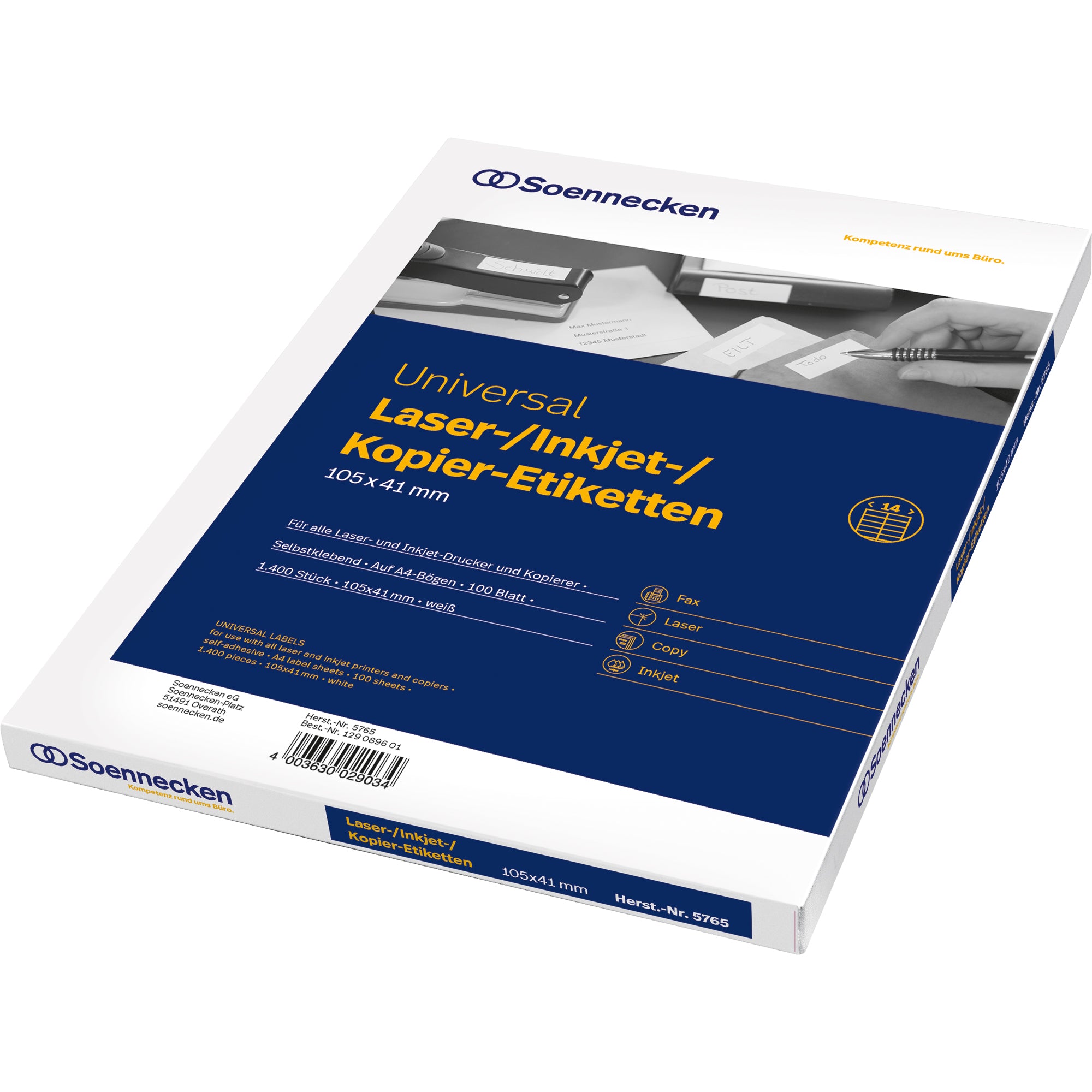 Soennecken Universaletikett