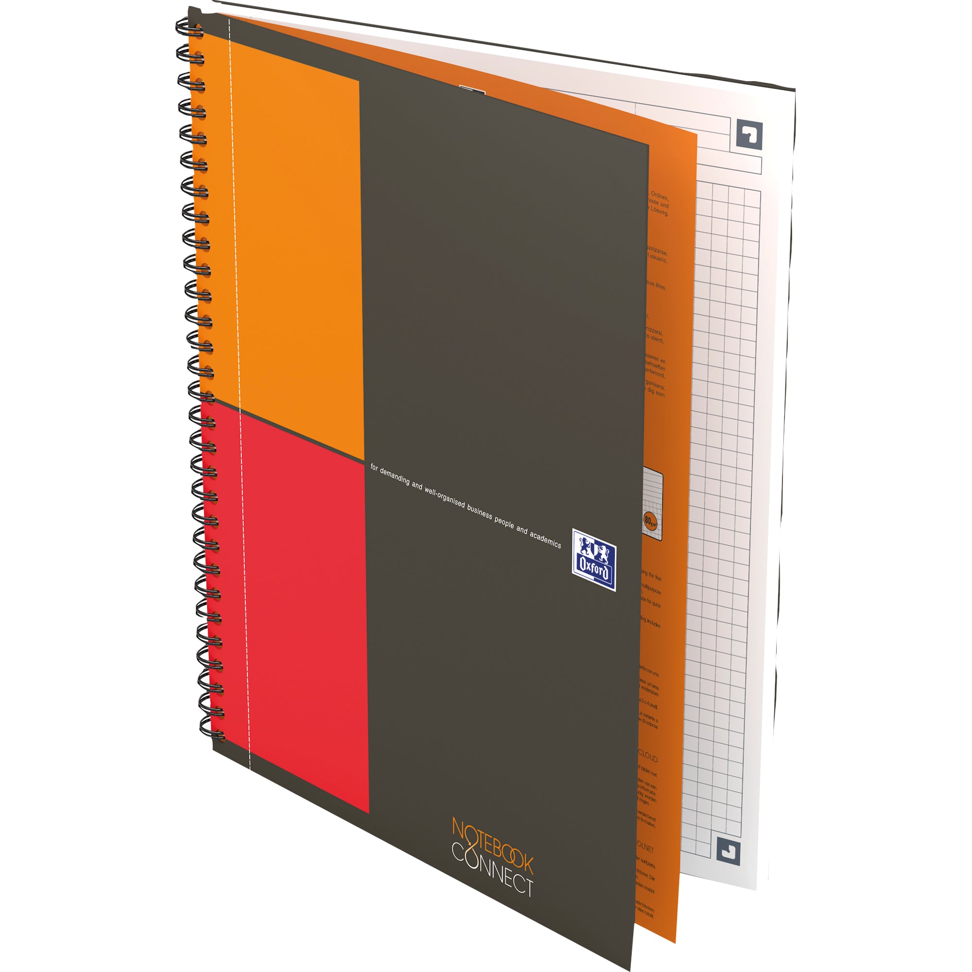 Oxford Collegeblock International Notebook Connect