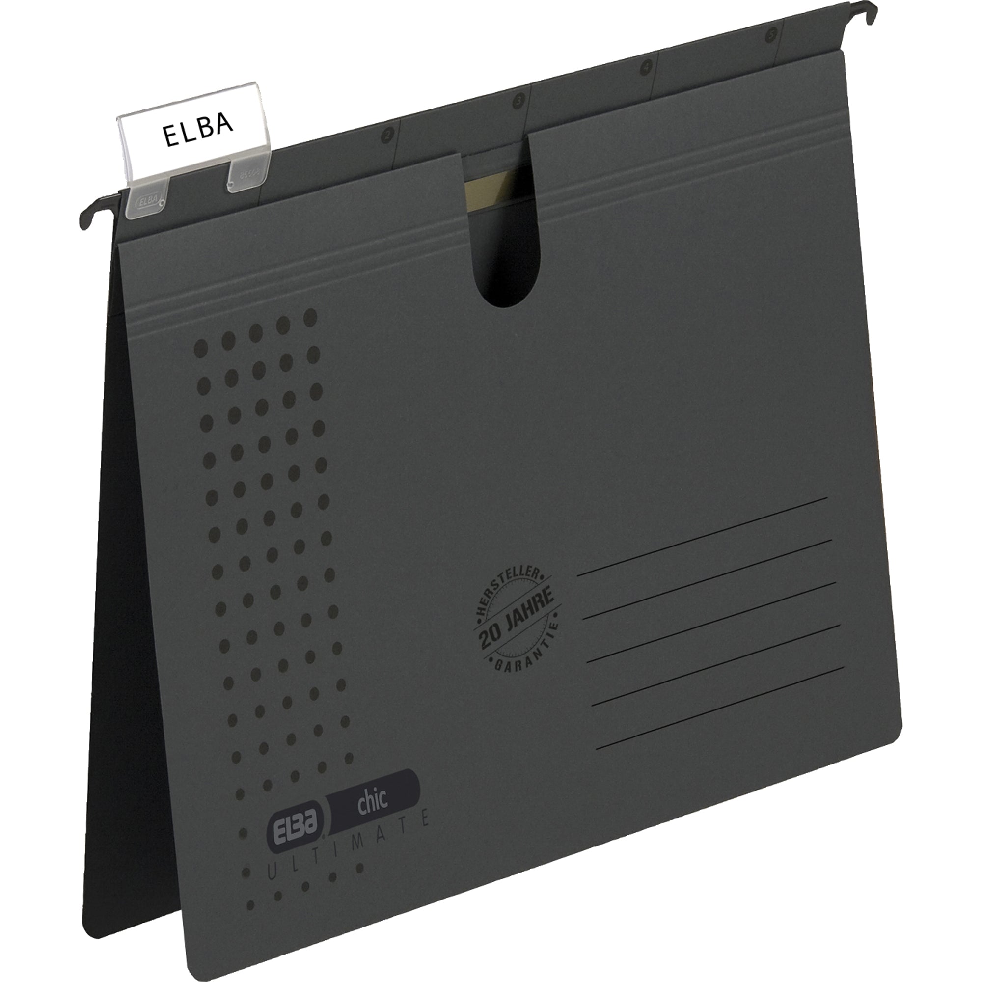 Elba Hängehefter chic ULTIMATE Karton an, DIN A4