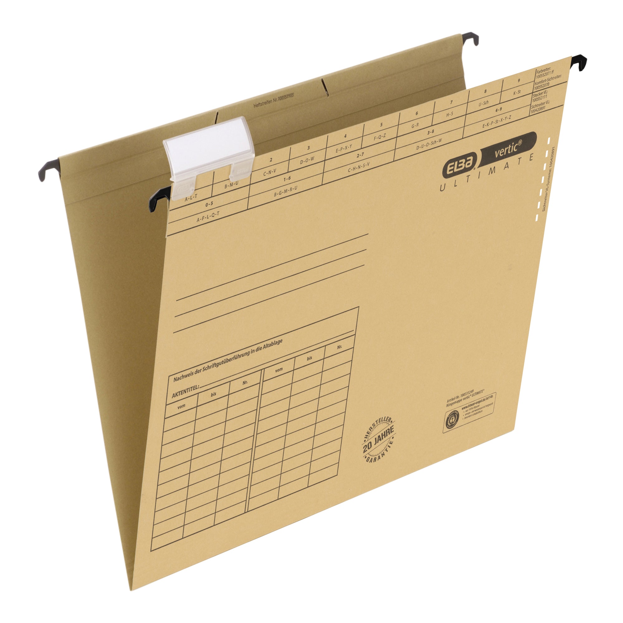 Elba Hängemappe vertic® ULTIMATE®, DIN A4
