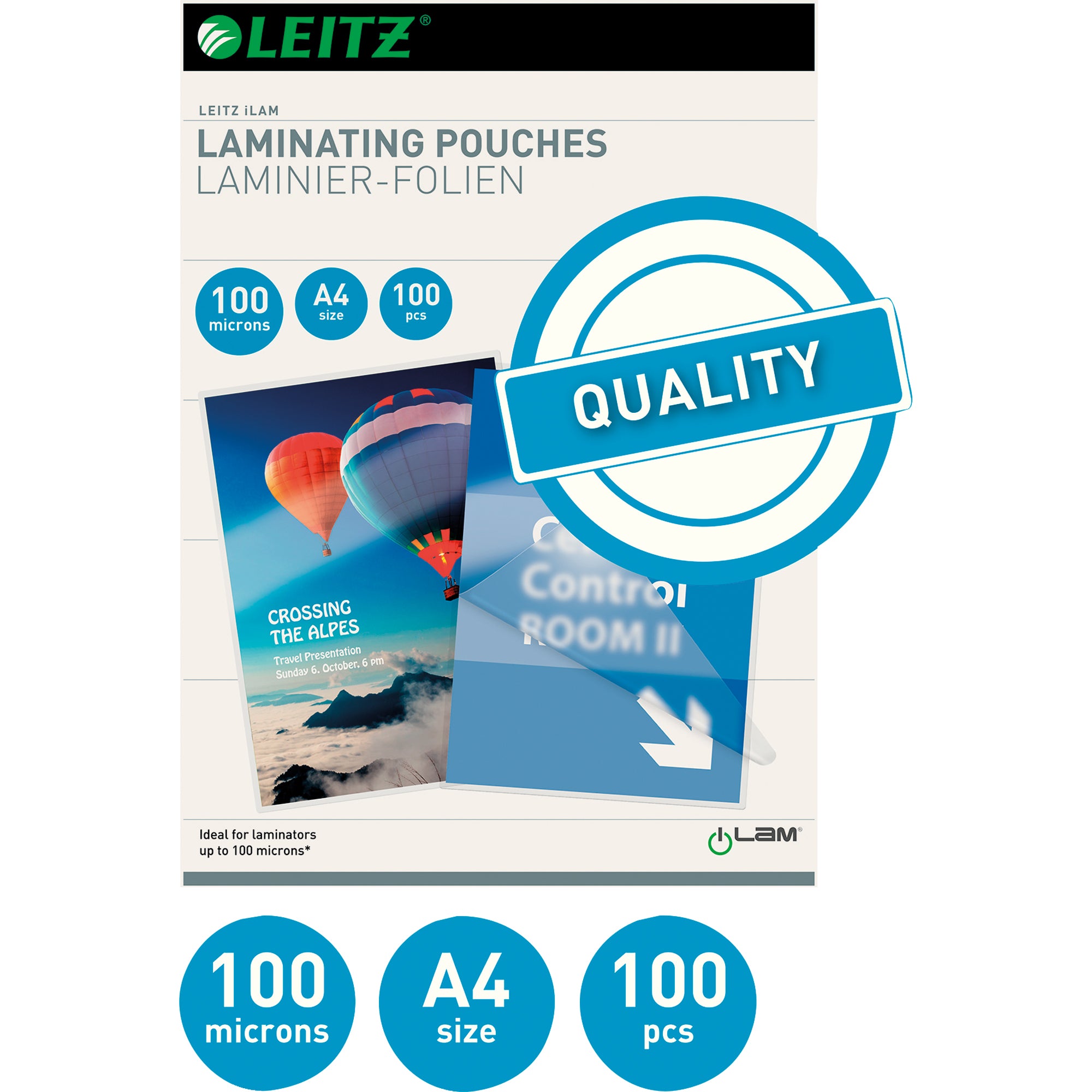 Leitz Laminierfolie, DIN A4