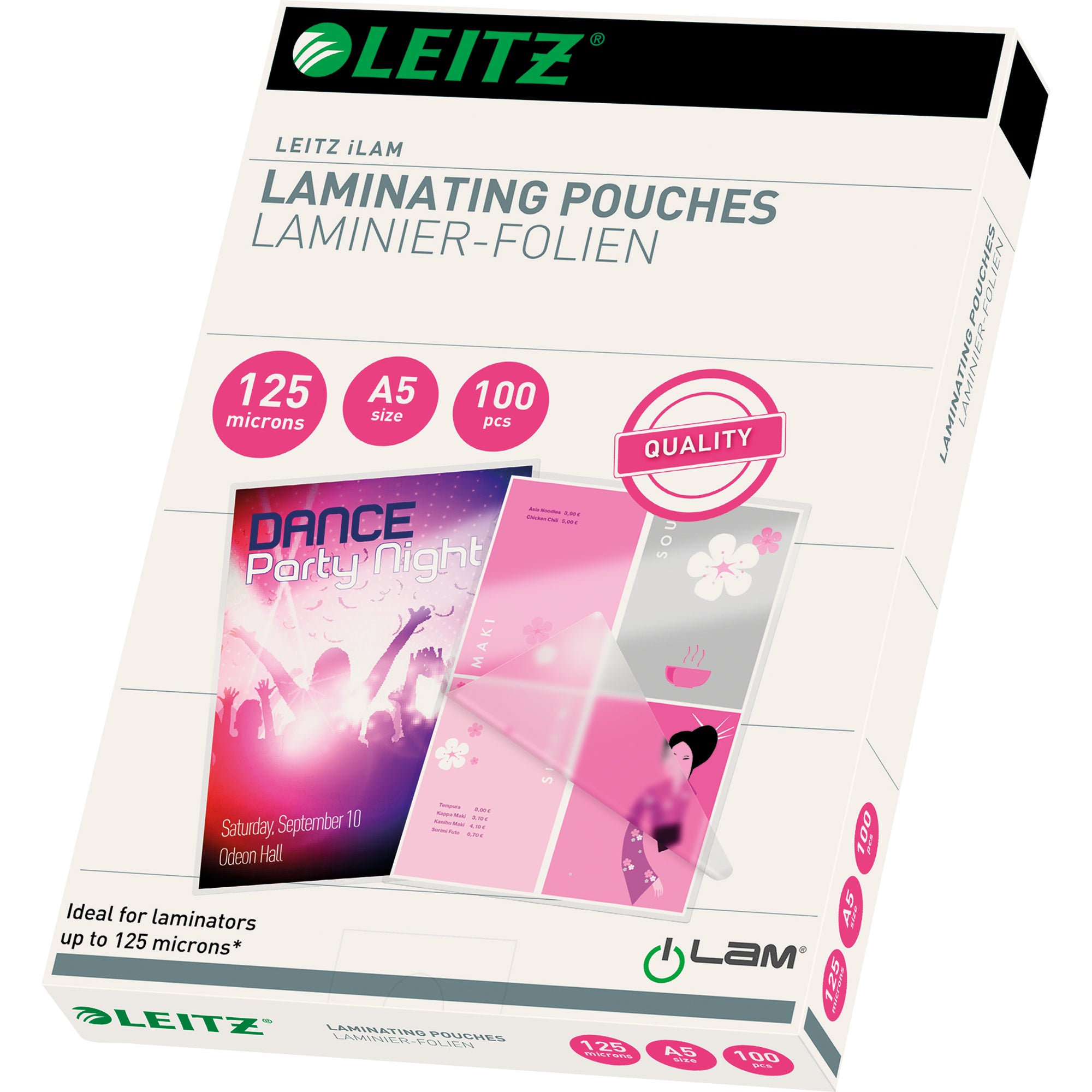 Leitz Laminierfolie, DIN A5
