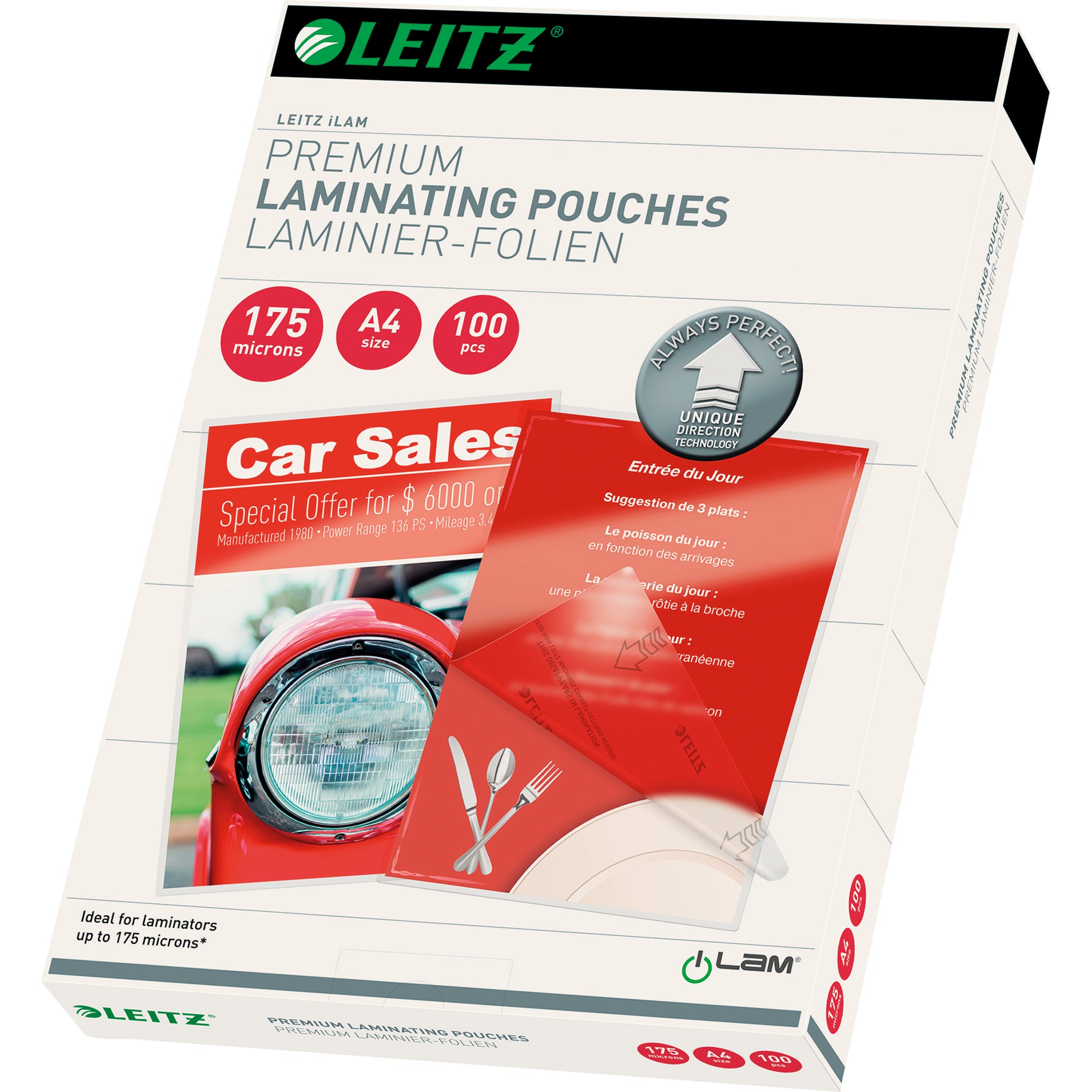 Leitz Laminierfolie iLAM, DIN A4
