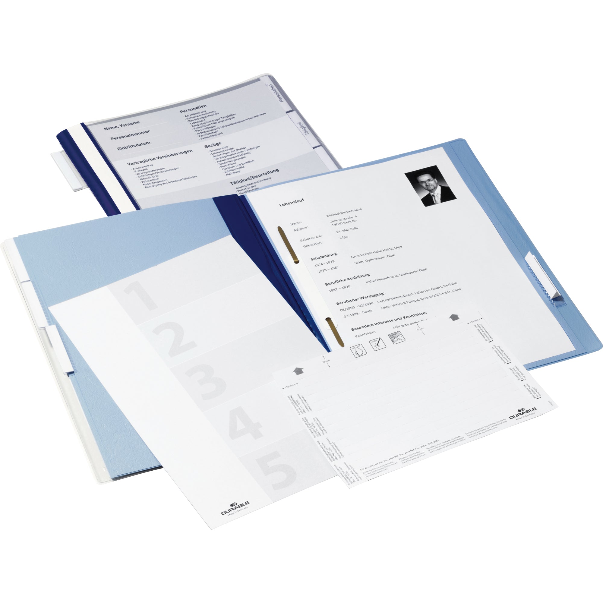 Durable Personalhefter, DIN A4