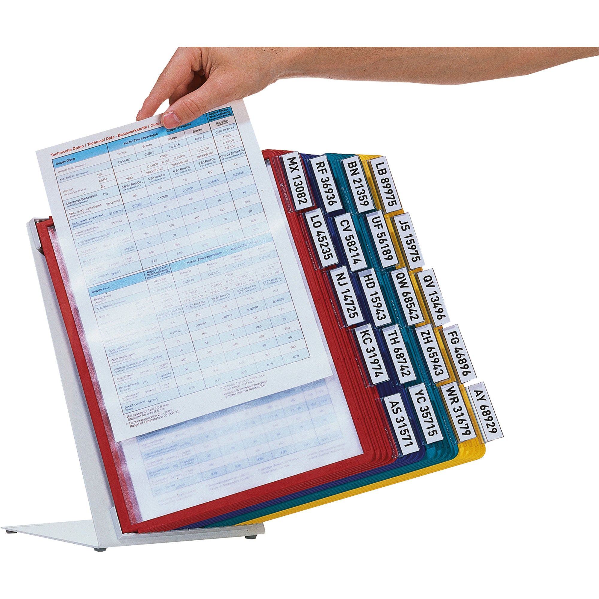 Durable Sichttafelständer VARIO® TABLE 20