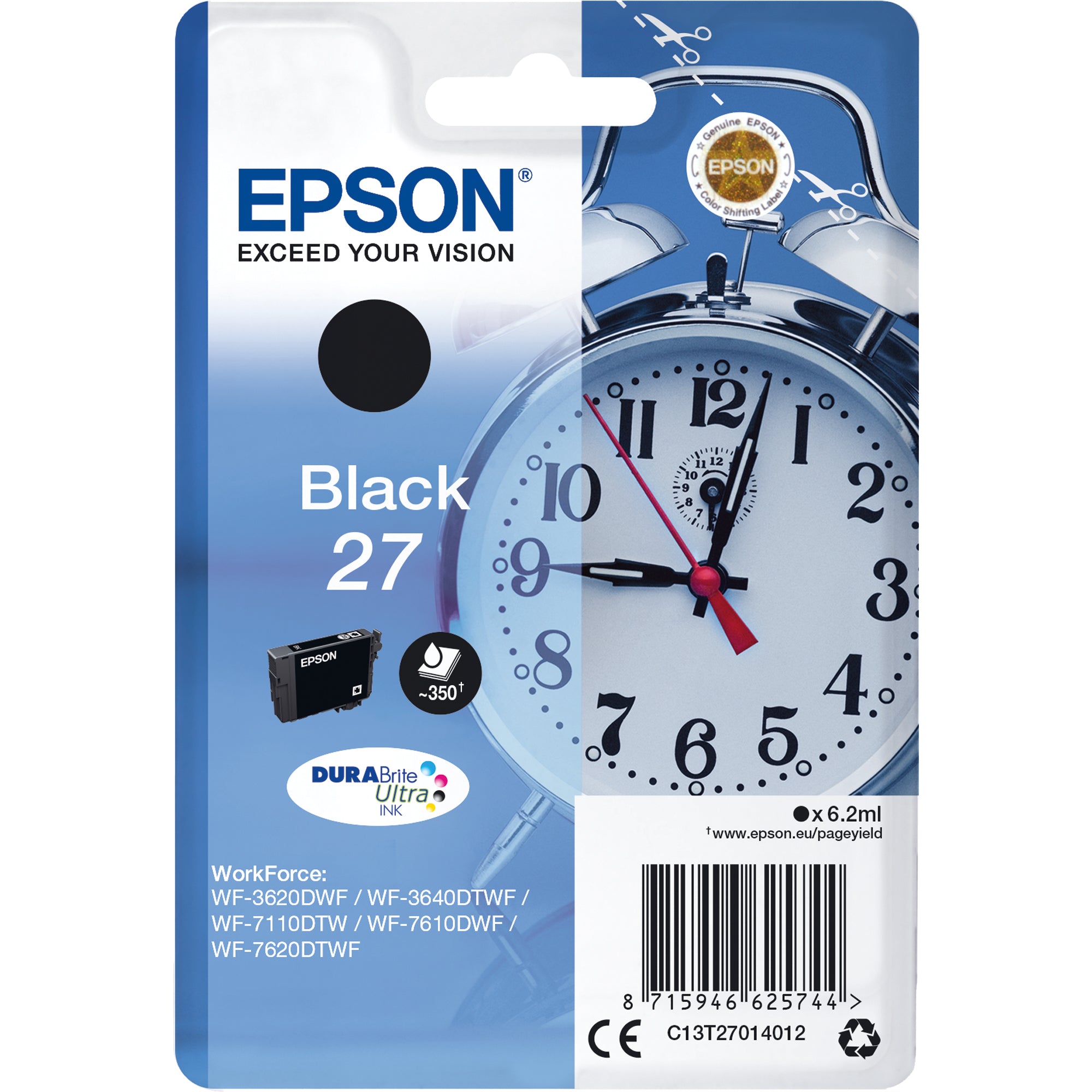 Epson Tintenpatrone, schwarz