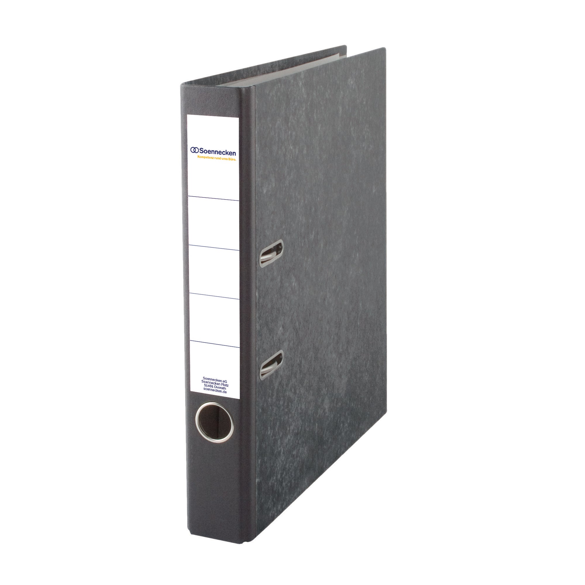 Soennecken Ordner DIN A4 50mm Pappe schwarz