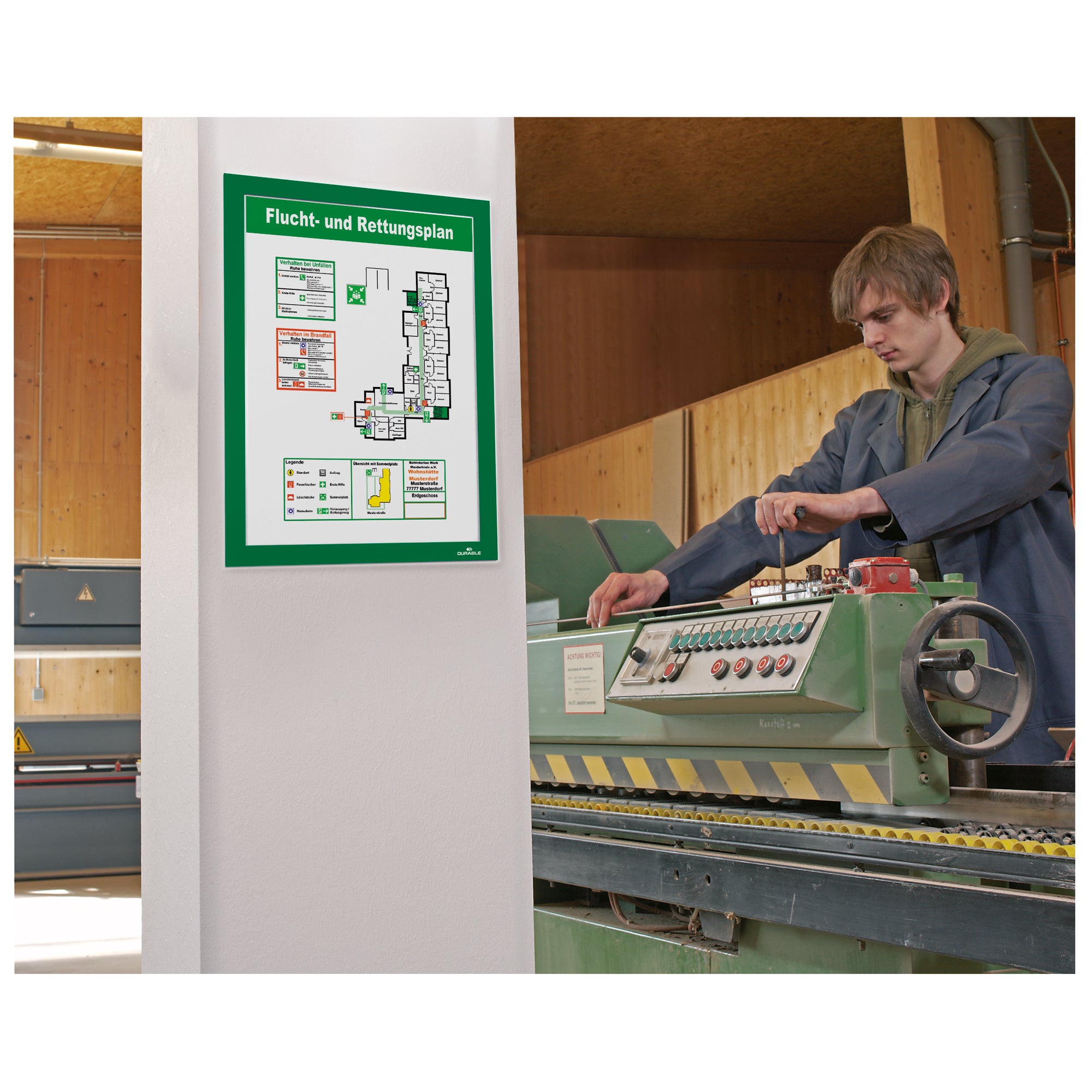 Durable Magnetrahmen DURAFRAME®, DIN A4