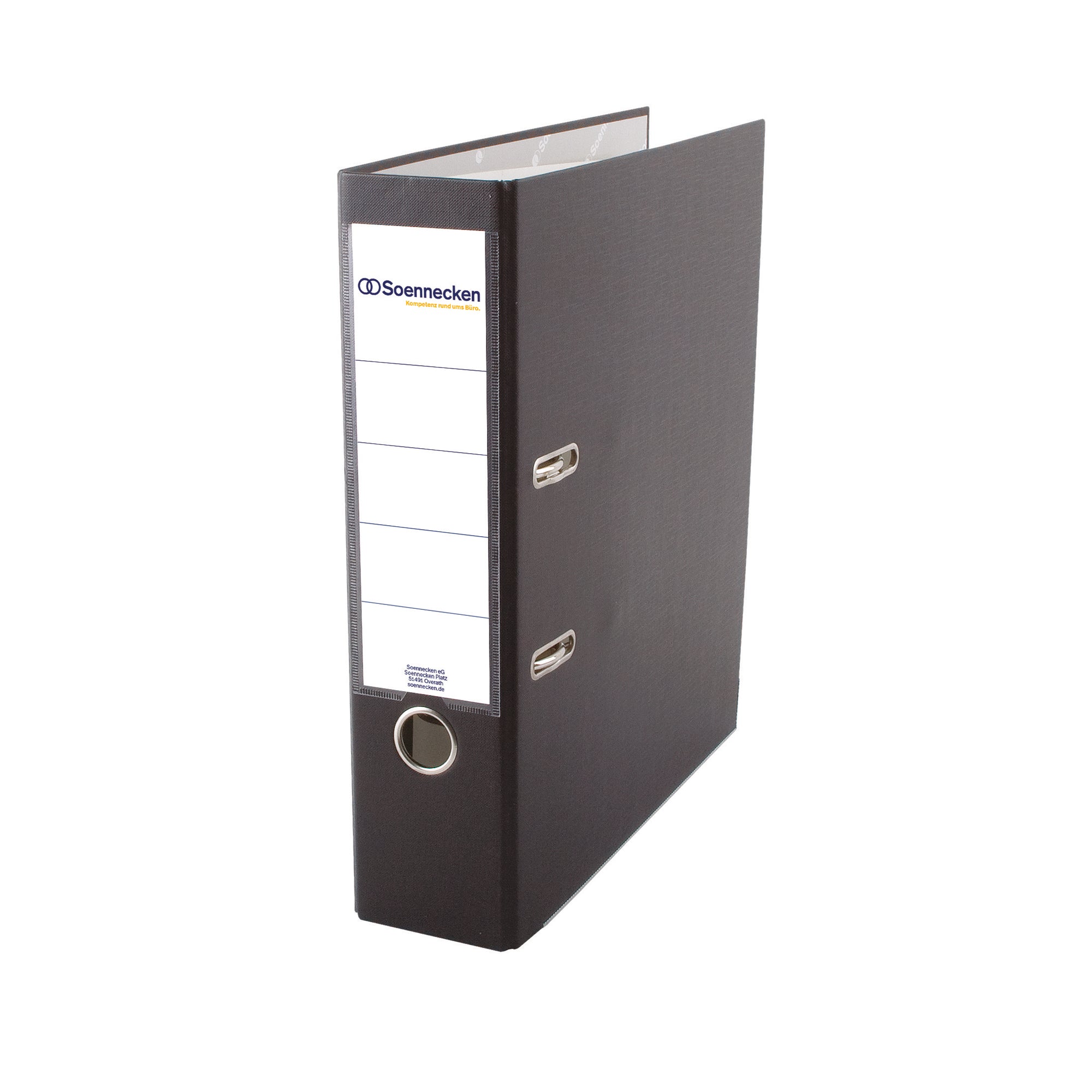Soennecken Ordner DIN A4 80mm PP schwarz