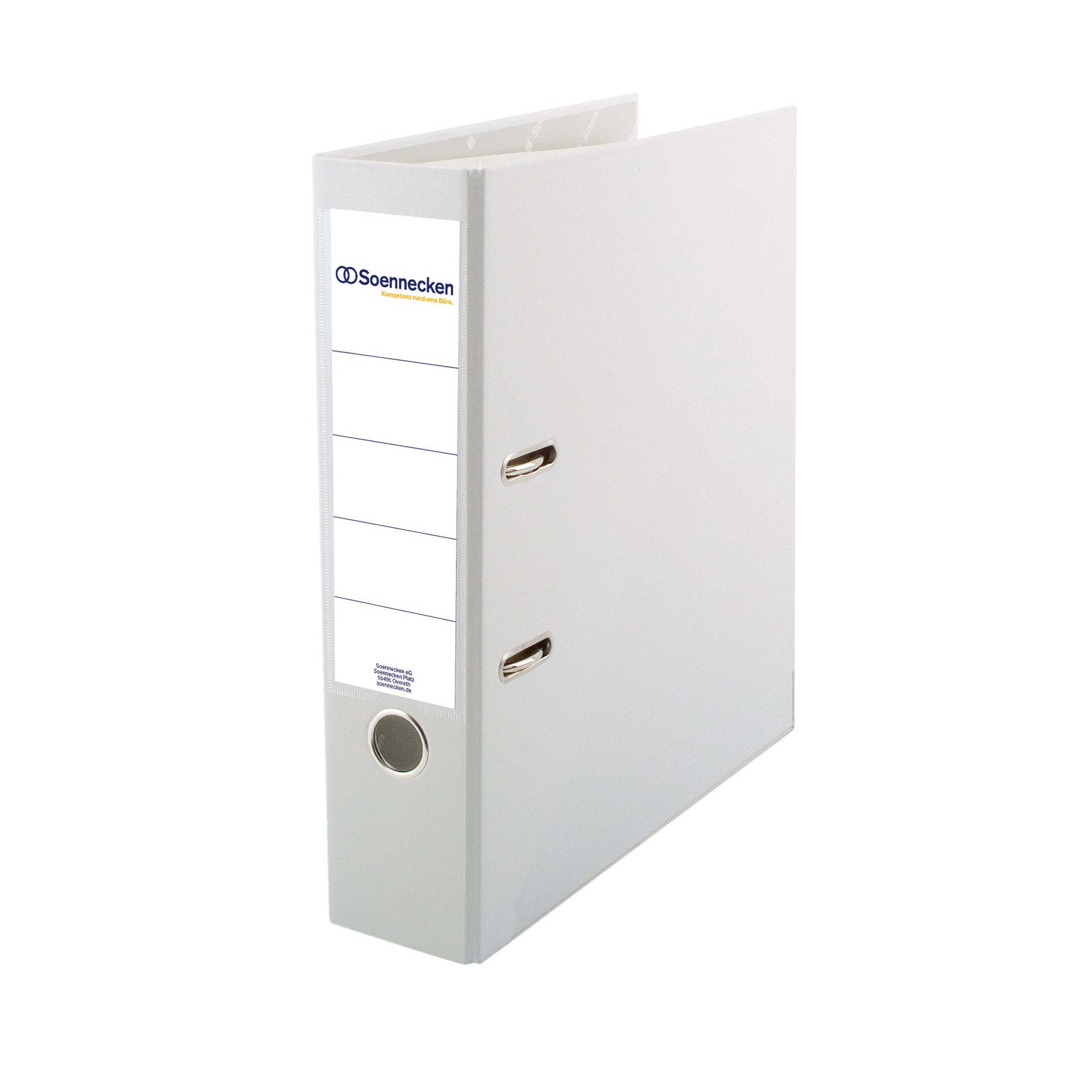 Soennecken Ordner DIN A4 80mm PP weiß
