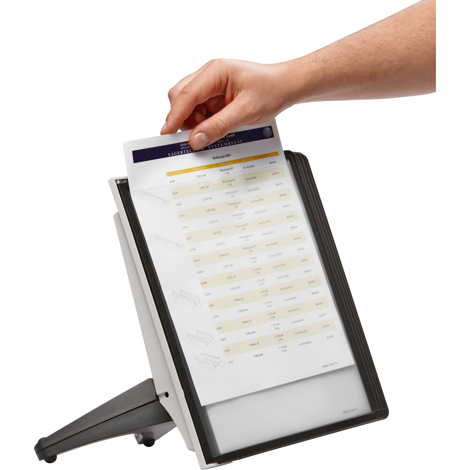 Durable Sichttafelständer SHERPA® SOHO TABLE 5