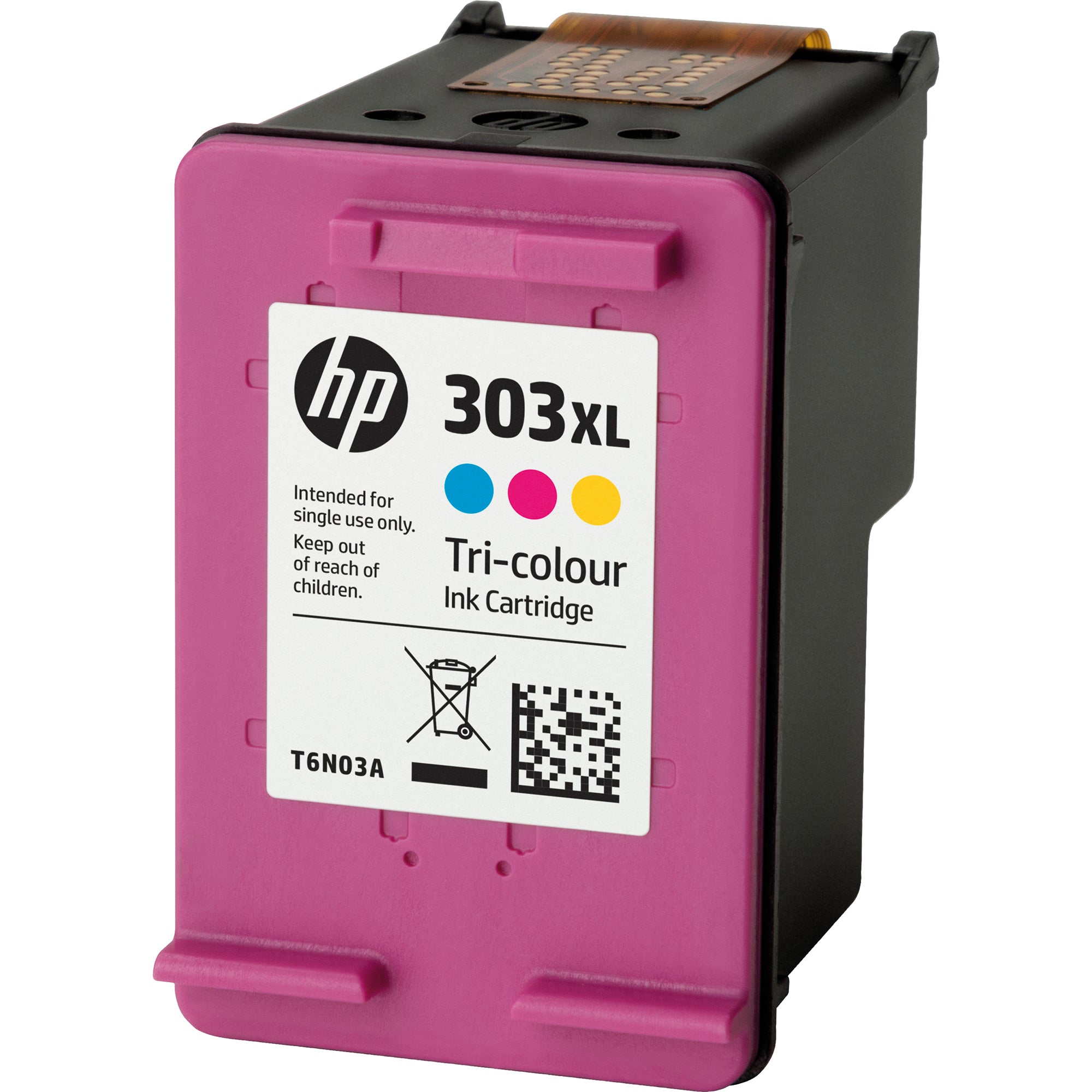 HP Tintenpatrone, cyan/magenta/gelb