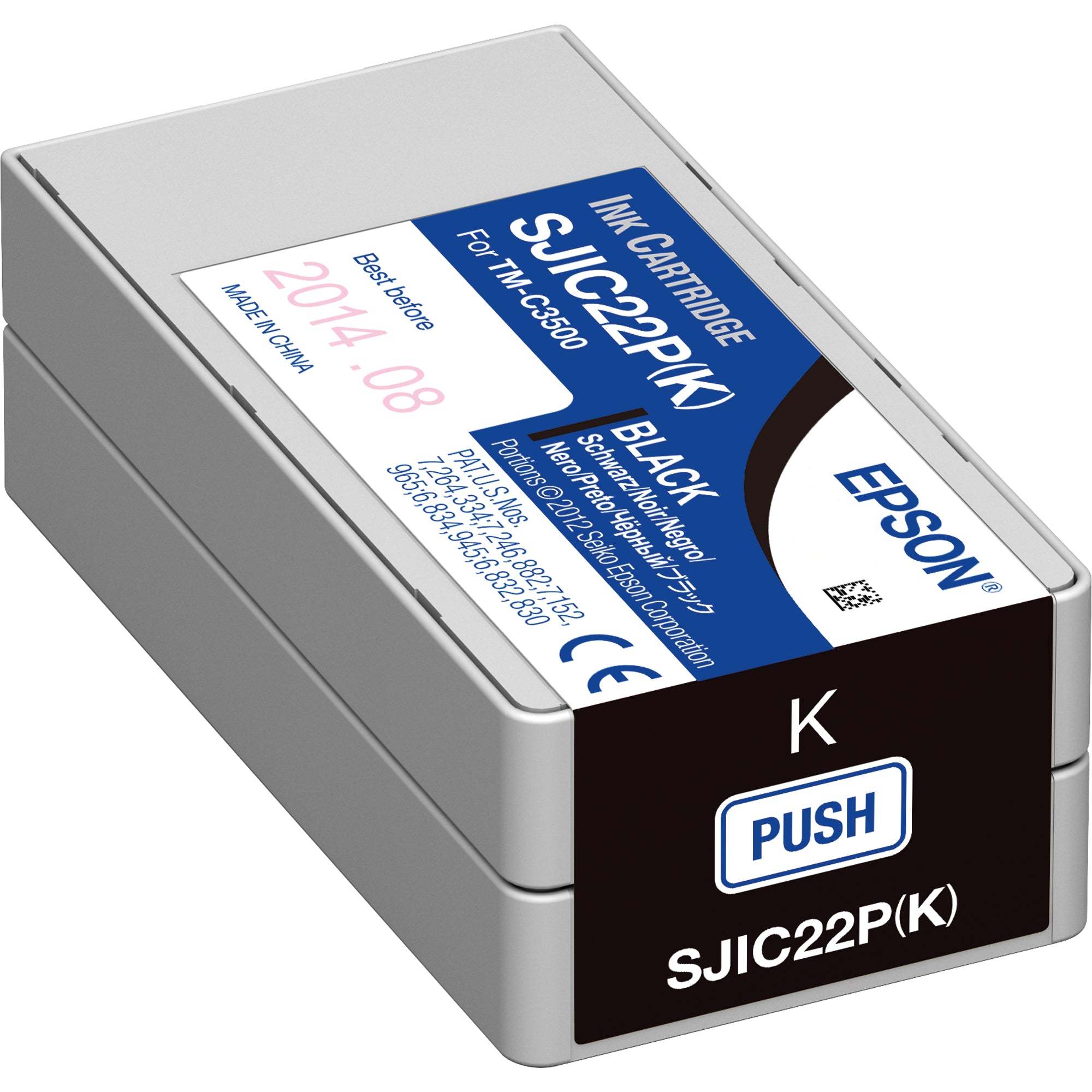 Epson Tintenpatrone, schwarz