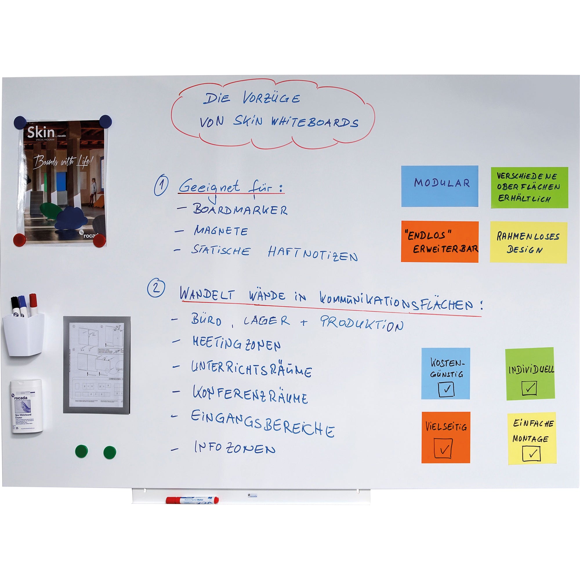 rocada Whiteboard Skin Pro