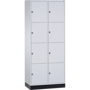 C+P Schließf.schrank 8Fächer 1950x820x500mm lgr/lgr