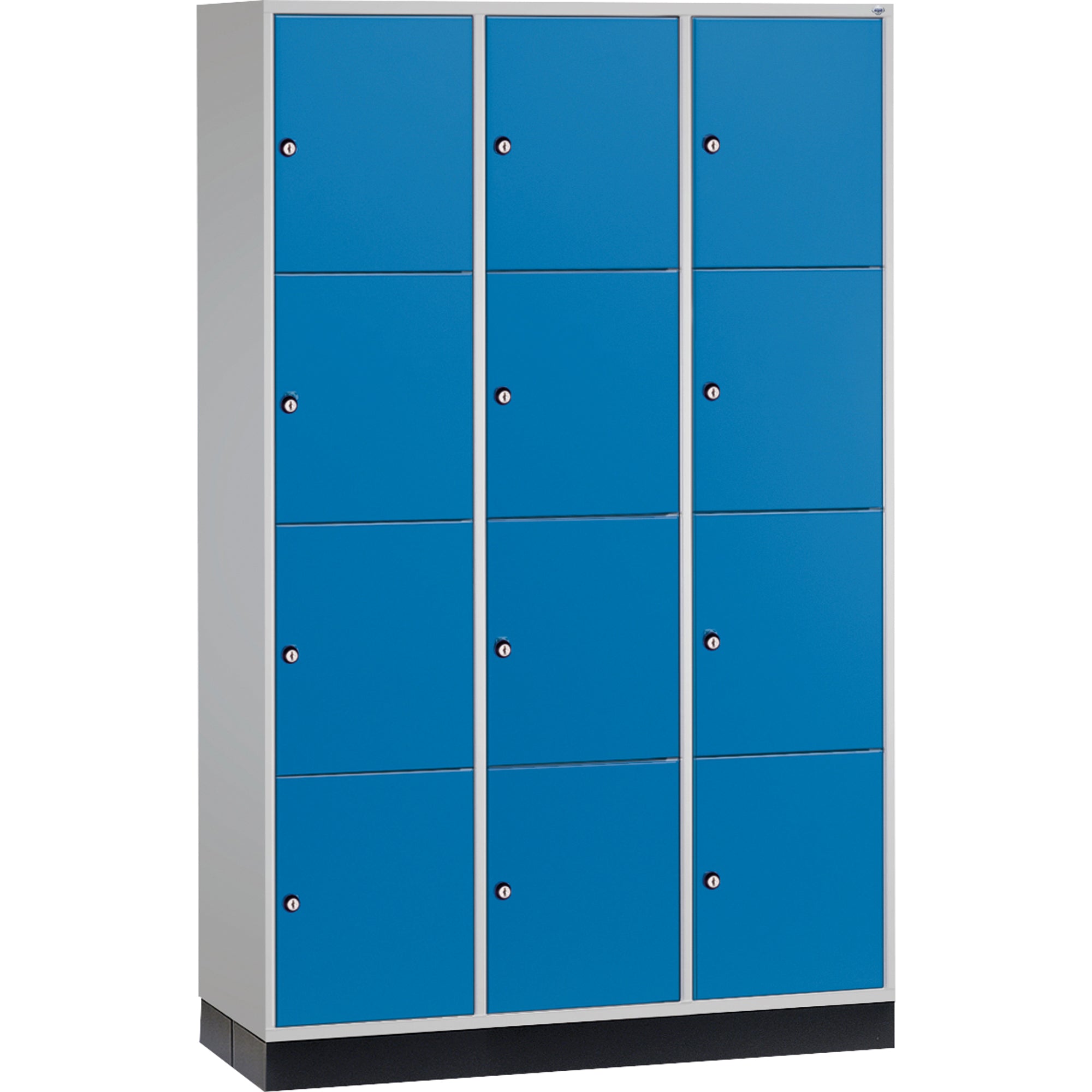 C+P Schließf.schrank 12Fä 1950x1220x500 lgr/lbl