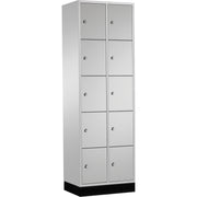 C+P Schließf.schrank 10Fä 1950x620x500 lgr/lgr