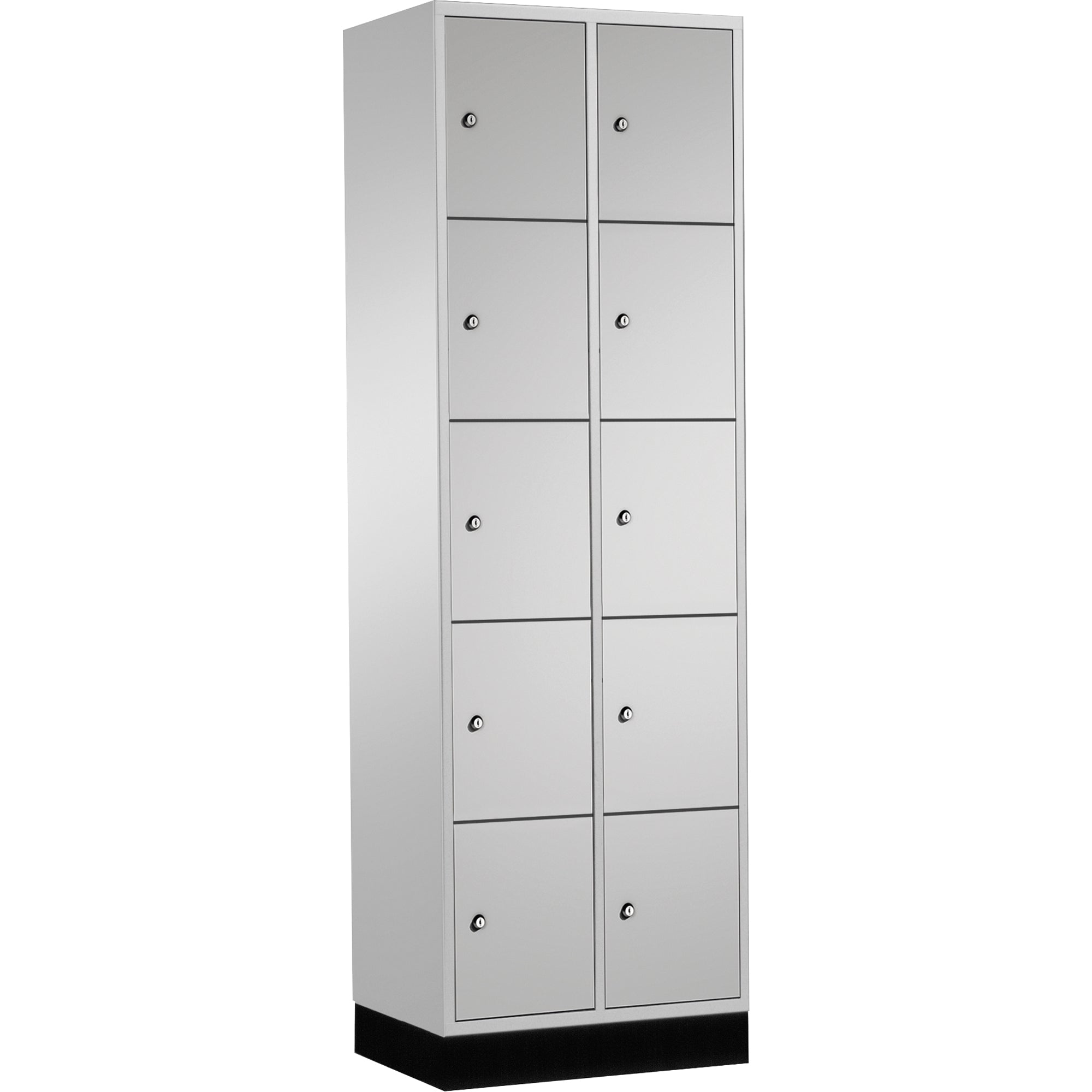 C+P Schließf.schrank 10Fä 1950x620x500 lgr/lgr