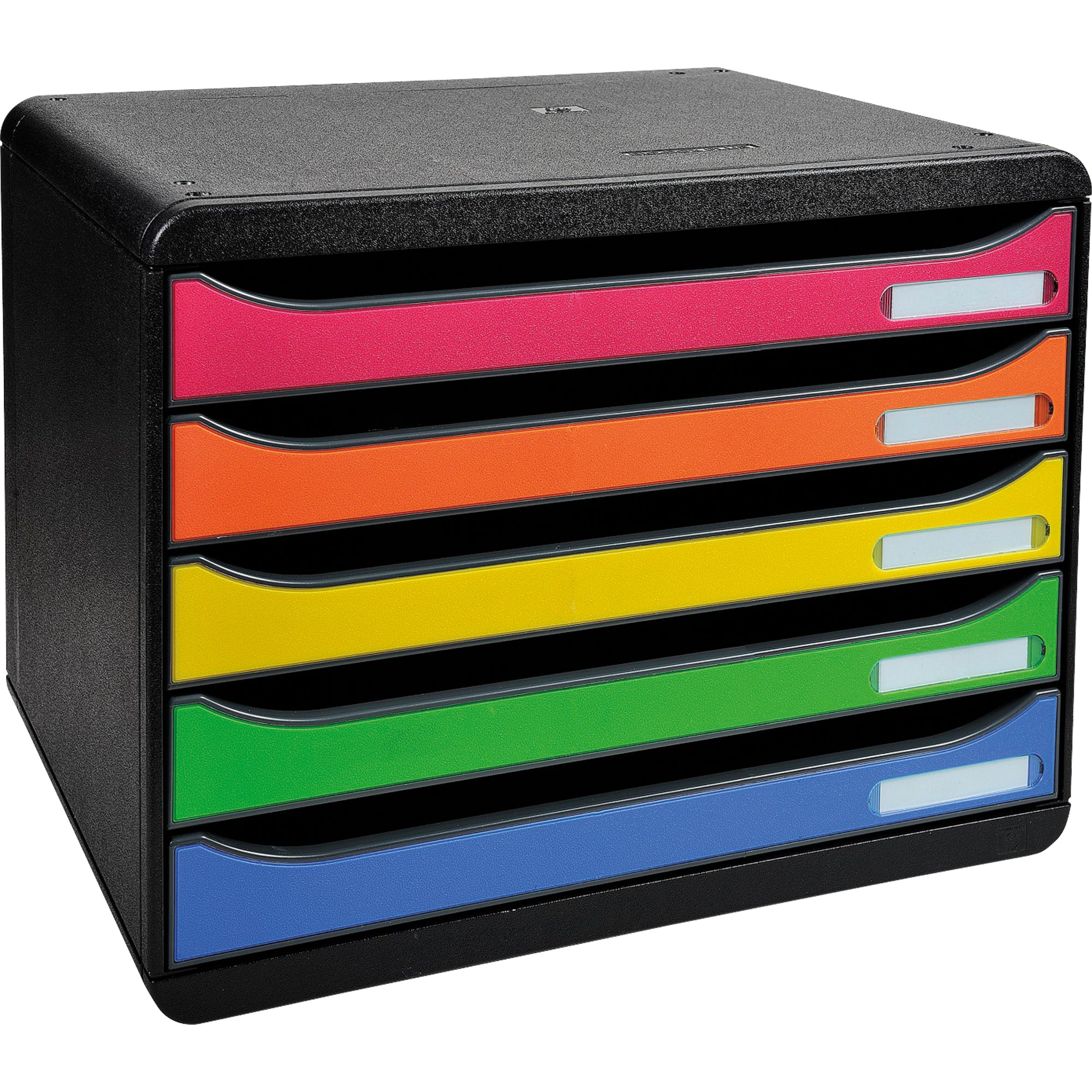 Exacompta Schubladenbox BIG-BOX plus quer, DIN A4, Überbreite
