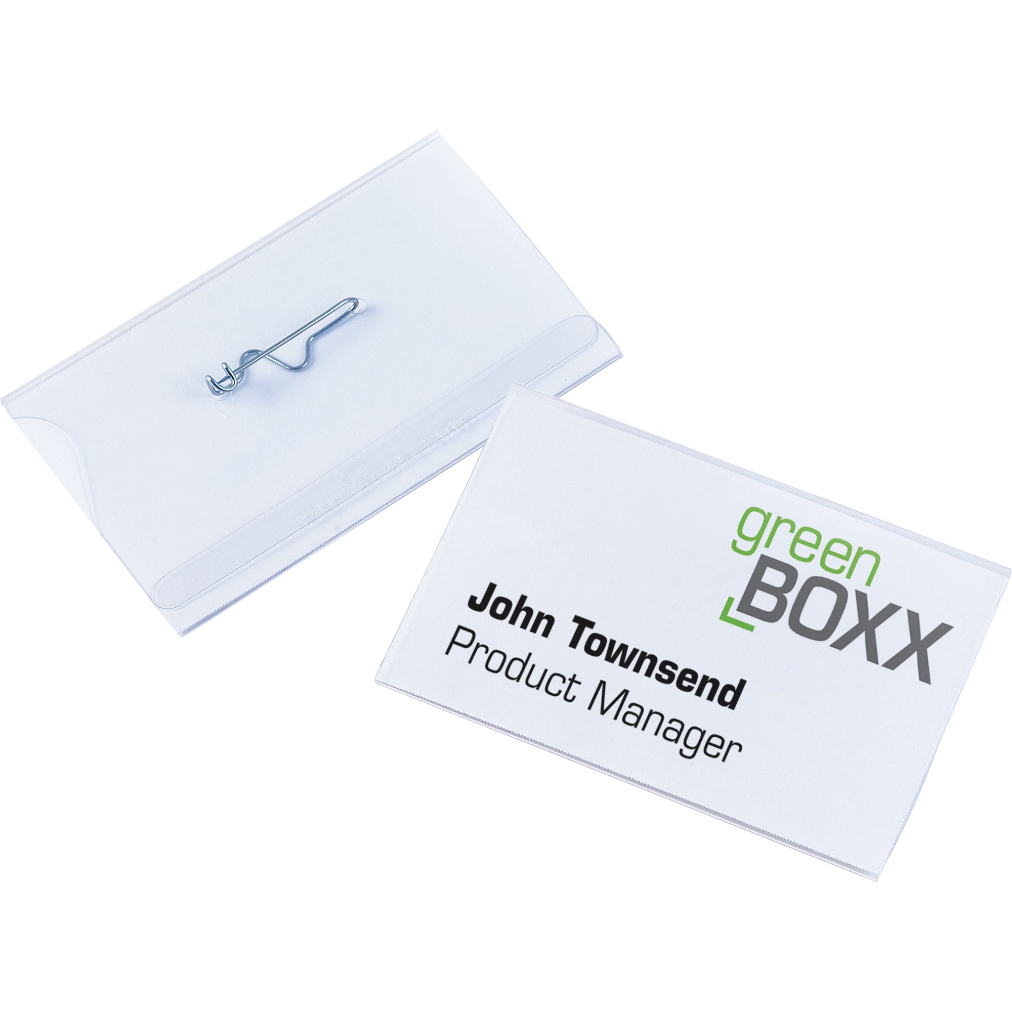 Durable Namensschild, 90 x 54 mm (B x H)