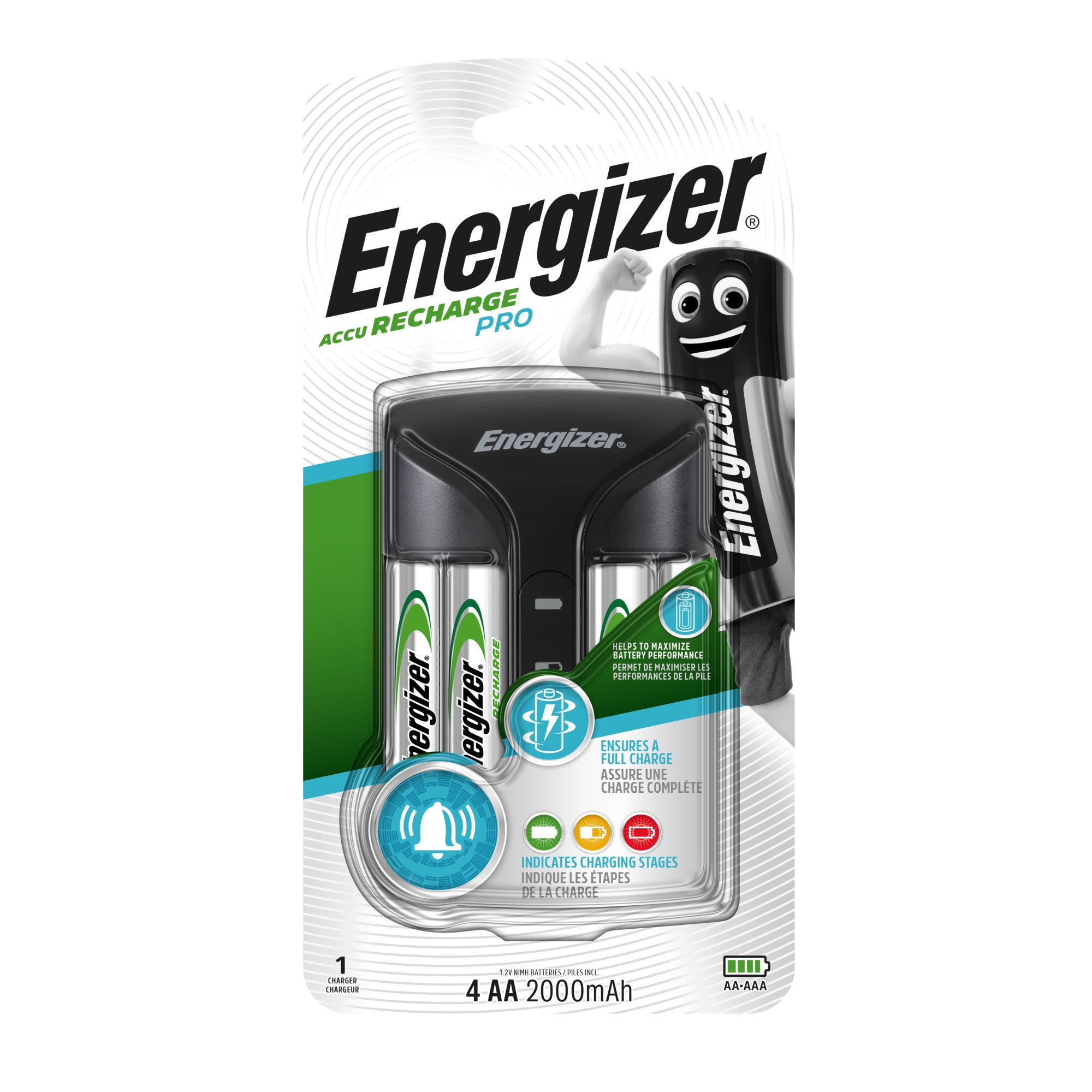 Energizer Akkuladegerät Pro Charger