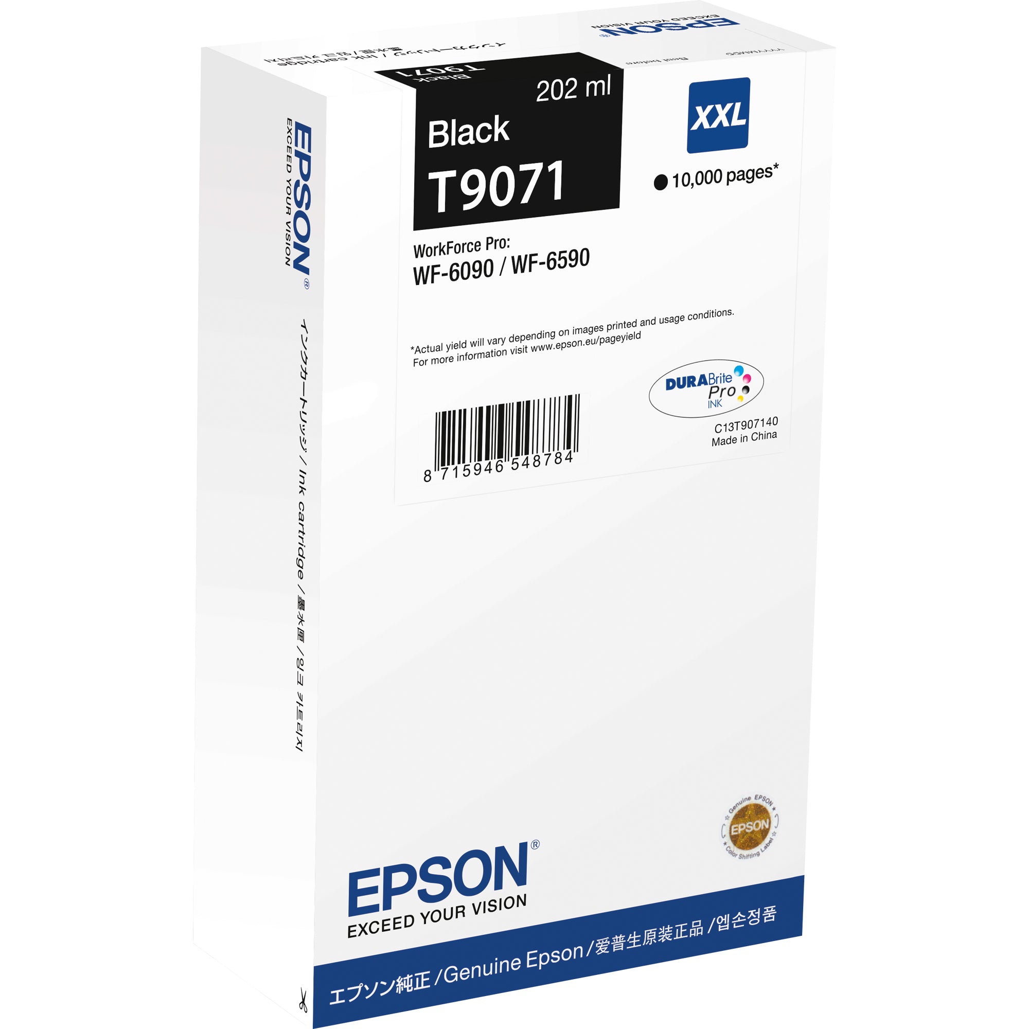 Epson Tintenpatrone, schwarz