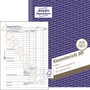 Avery Kassenbericht 305