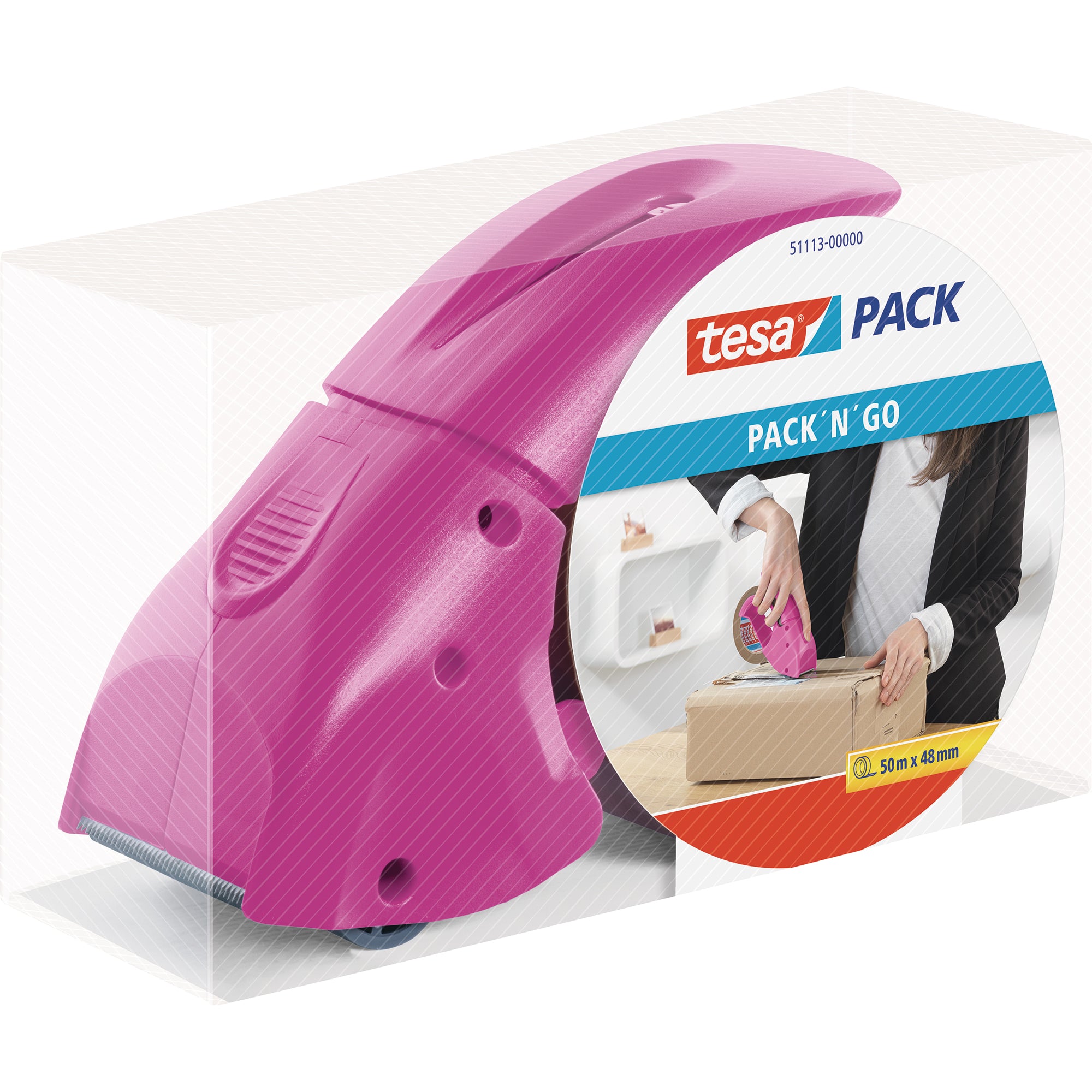 tesa Packbandabroller PACK ´n´ GO®