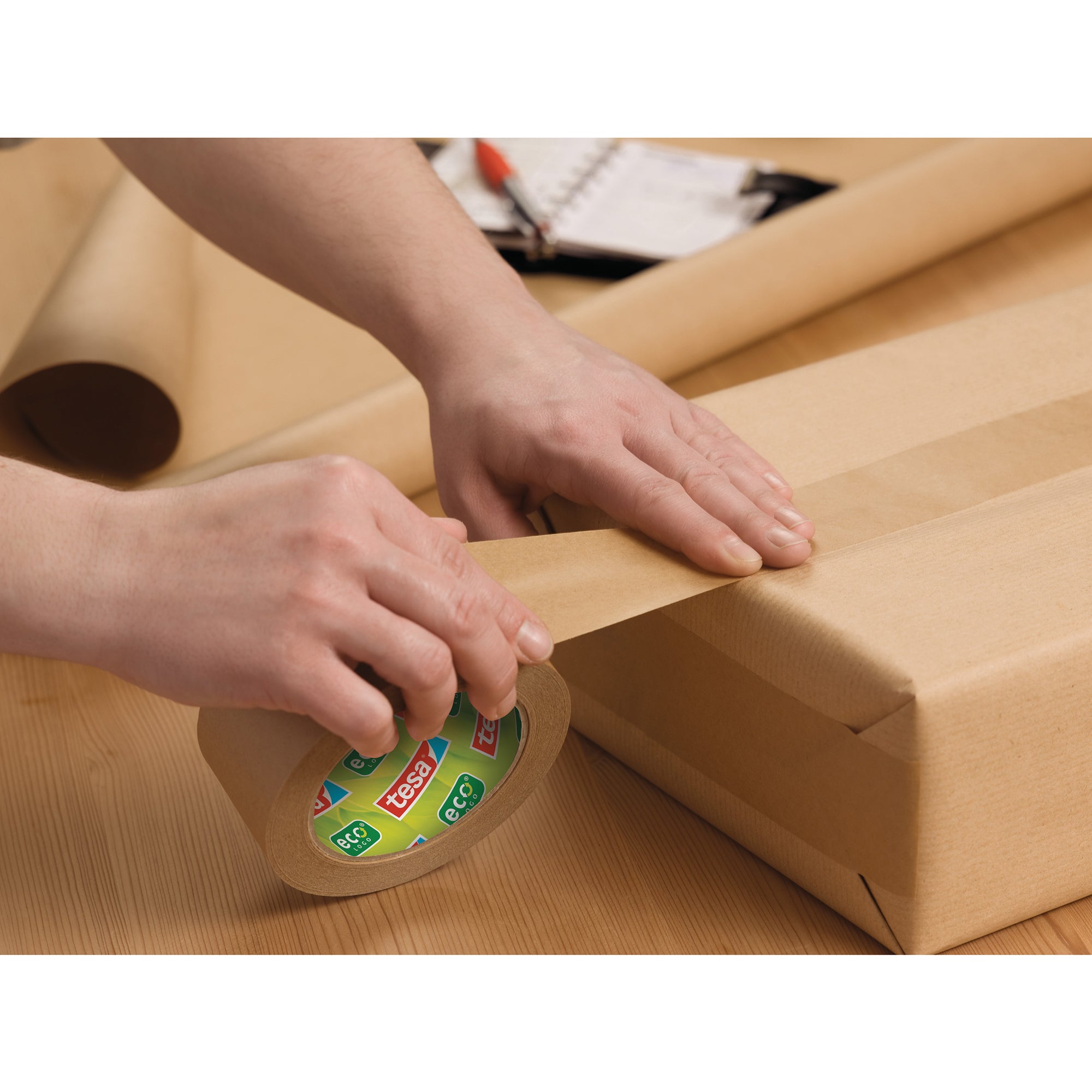 tesa Packband tesapack® STRONG PAPER