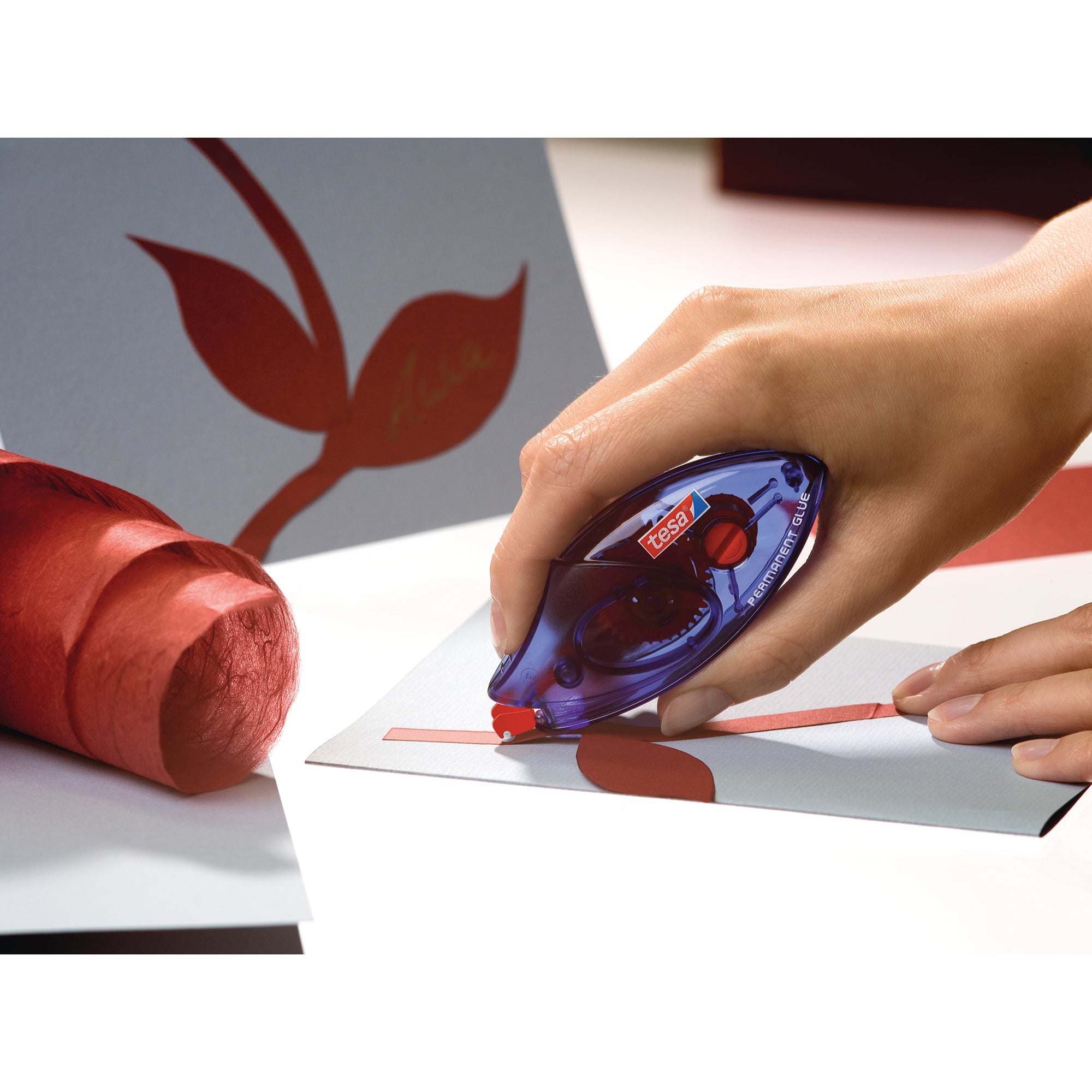 tesa Kleberoller permanent