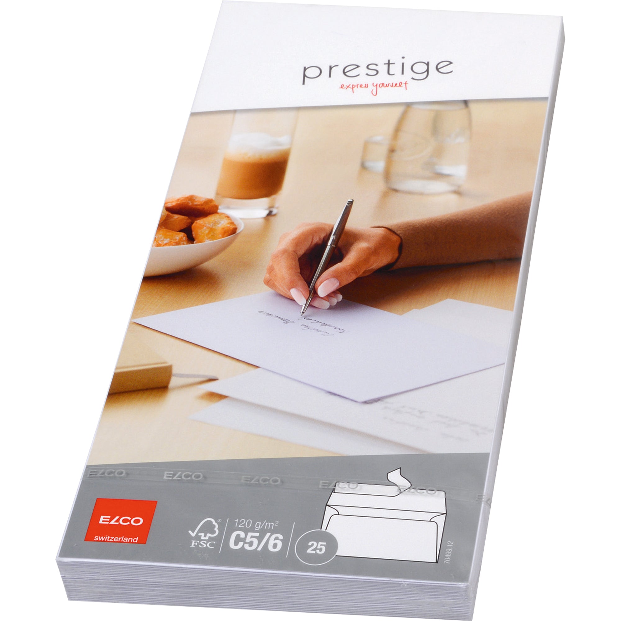 Elco Briefumschläge Prestige, DIN lang+