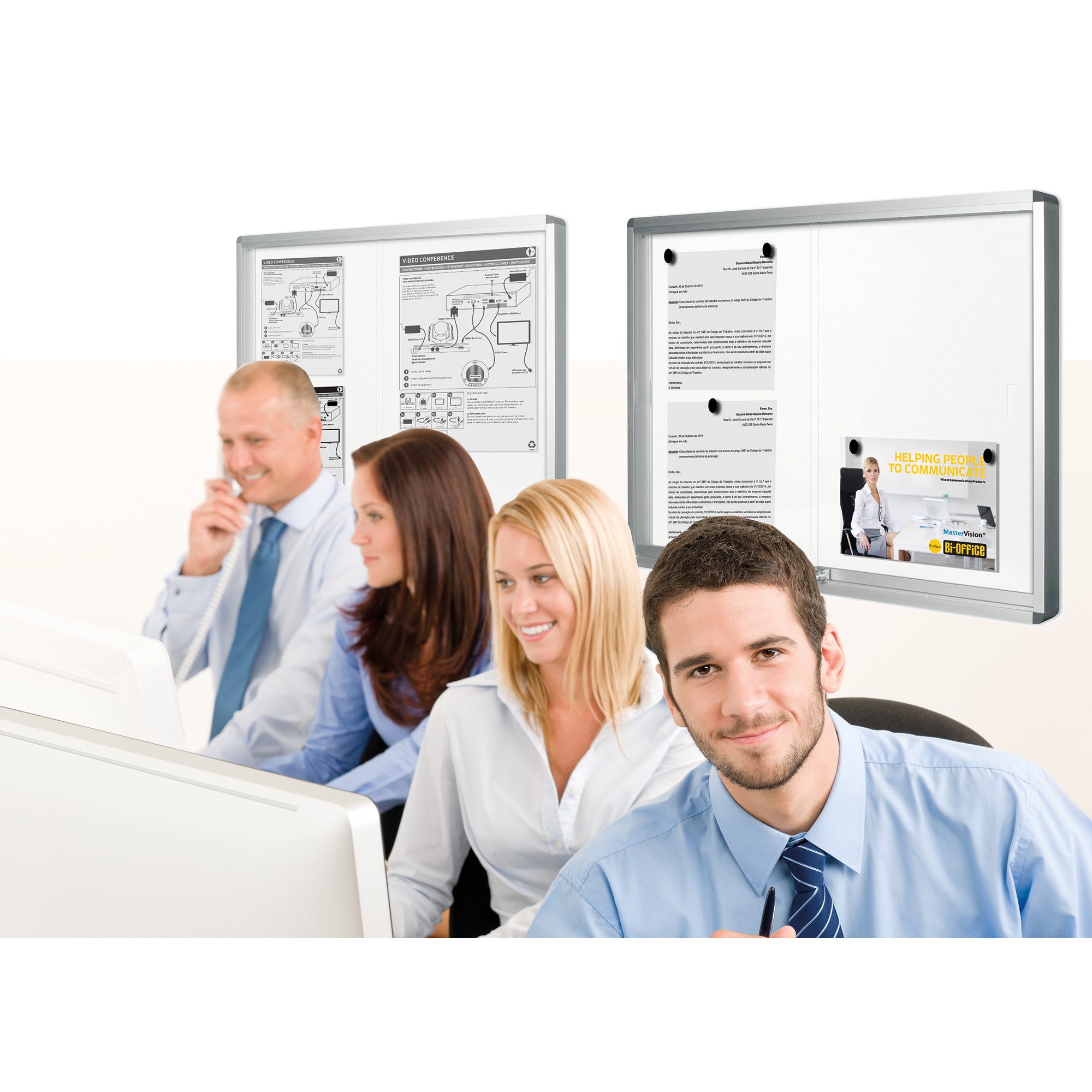 Bi-office Schaukasten Exhibit, 15 x DIN A4