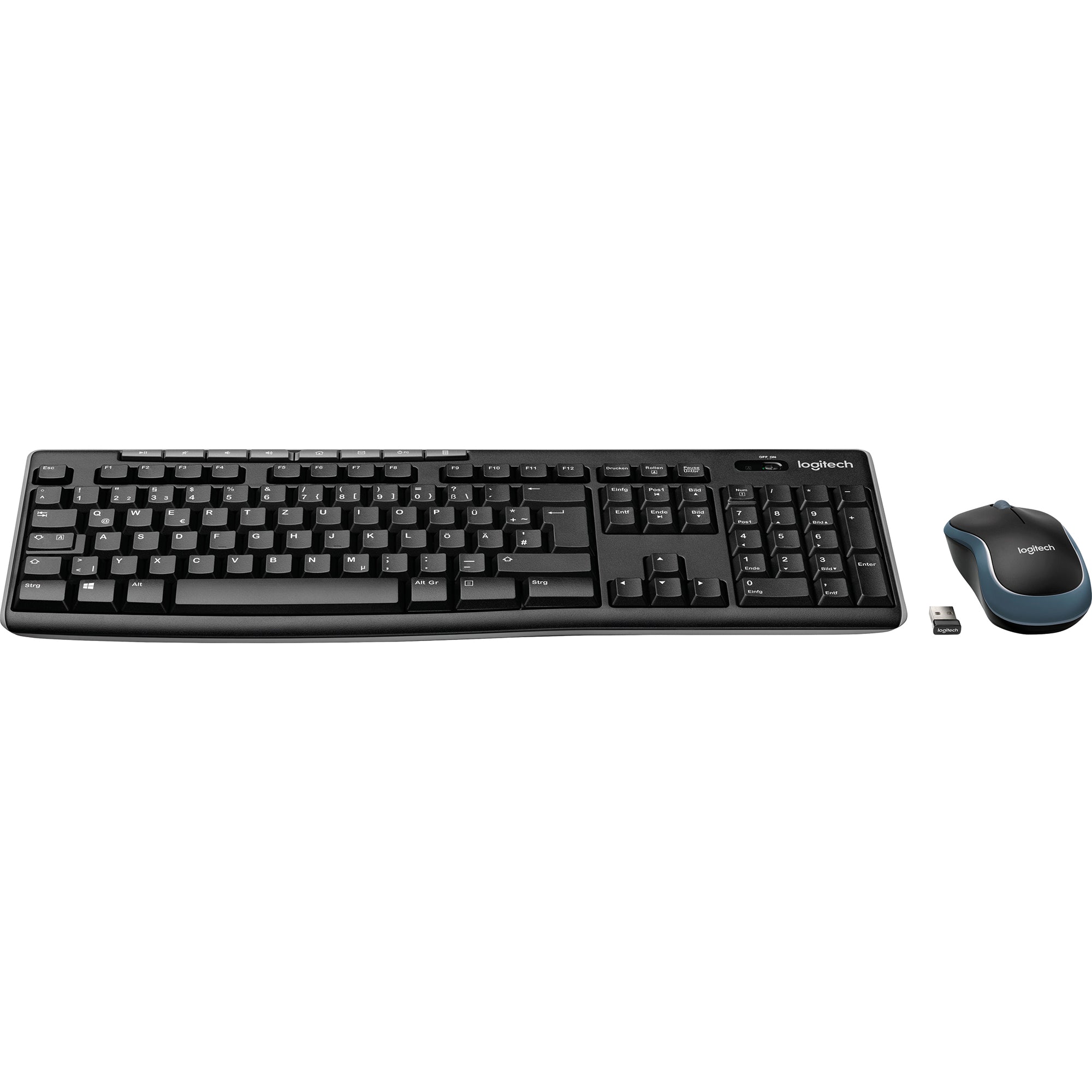 Logitech Tastatur-Maus-Set MK270