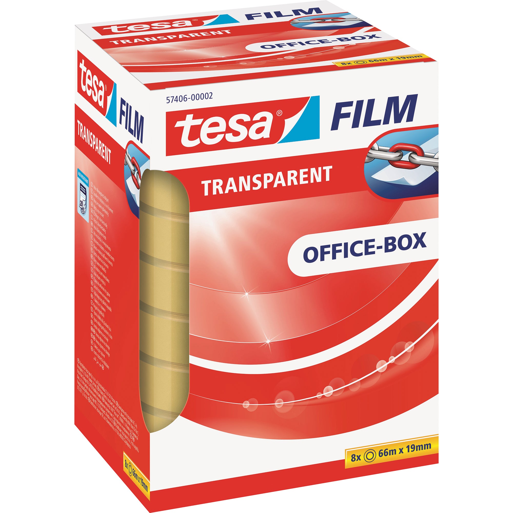 tesa Klebefilm tesafilm® transparent Office-Box