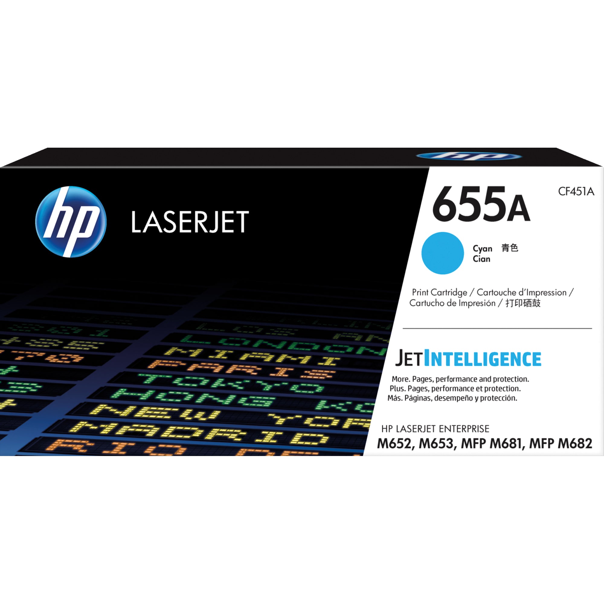 HP Toner, cyan