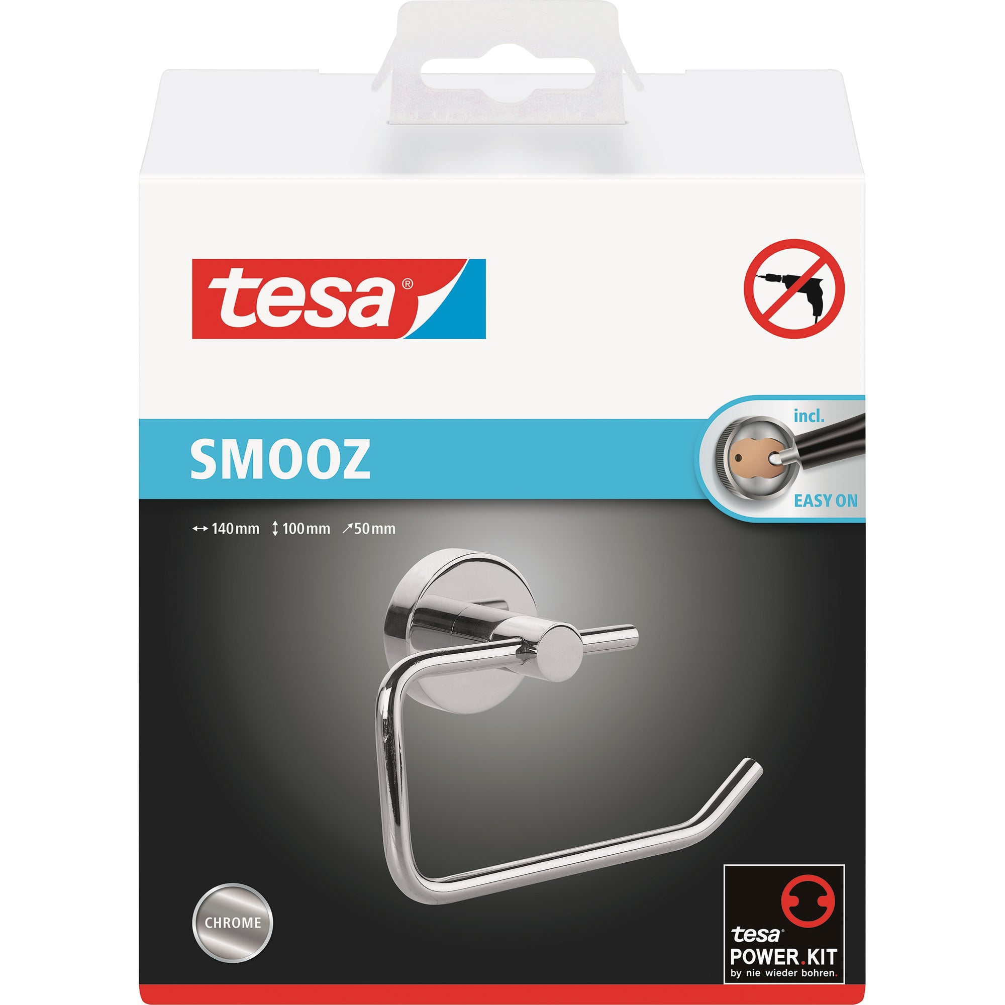 tesa WC-Rollenhalter SMOOZ