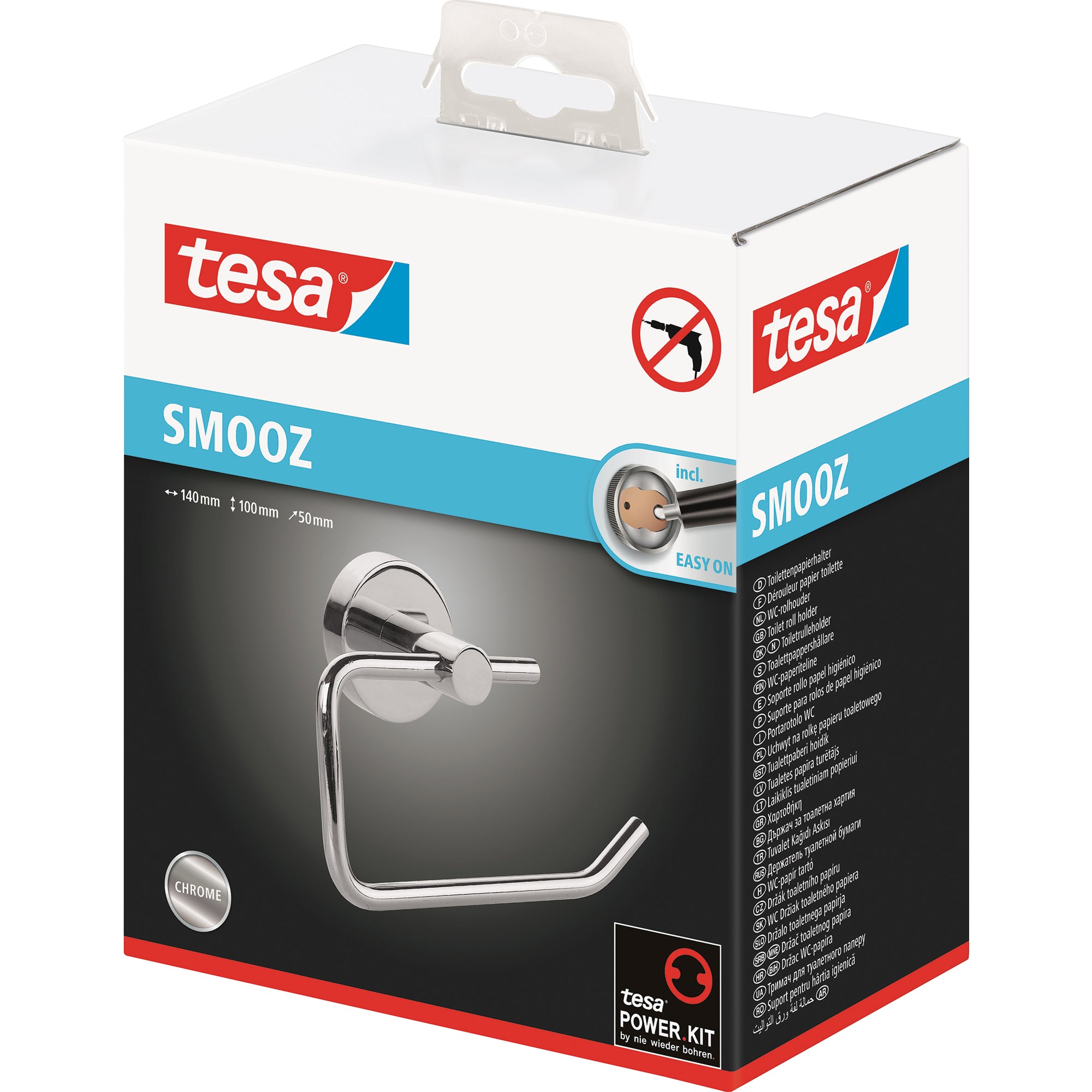 tesa WC-Rollenhalter SMOOZ