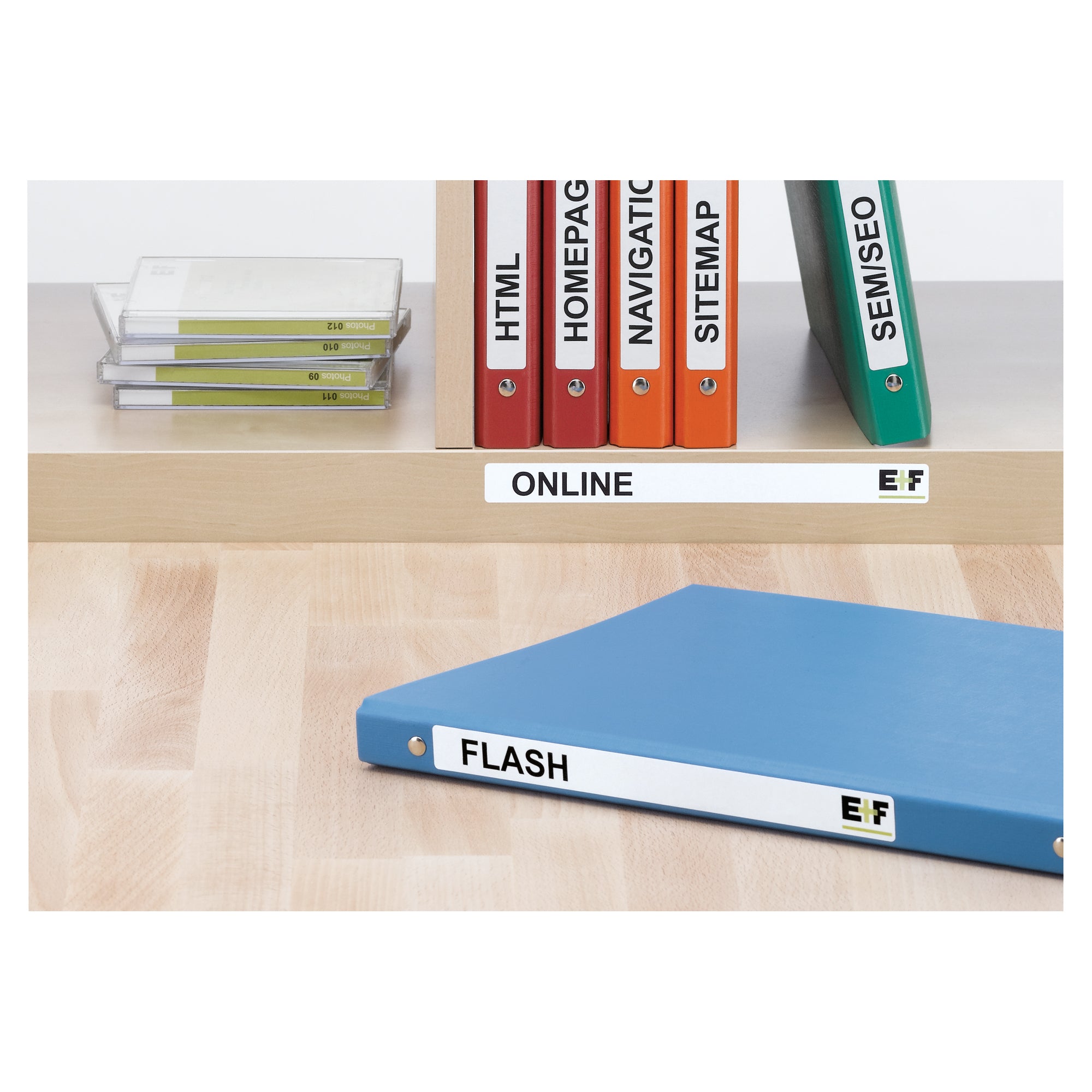 Herma Ordnerrückenetikett, 25,4 x 192 mm (B x H)