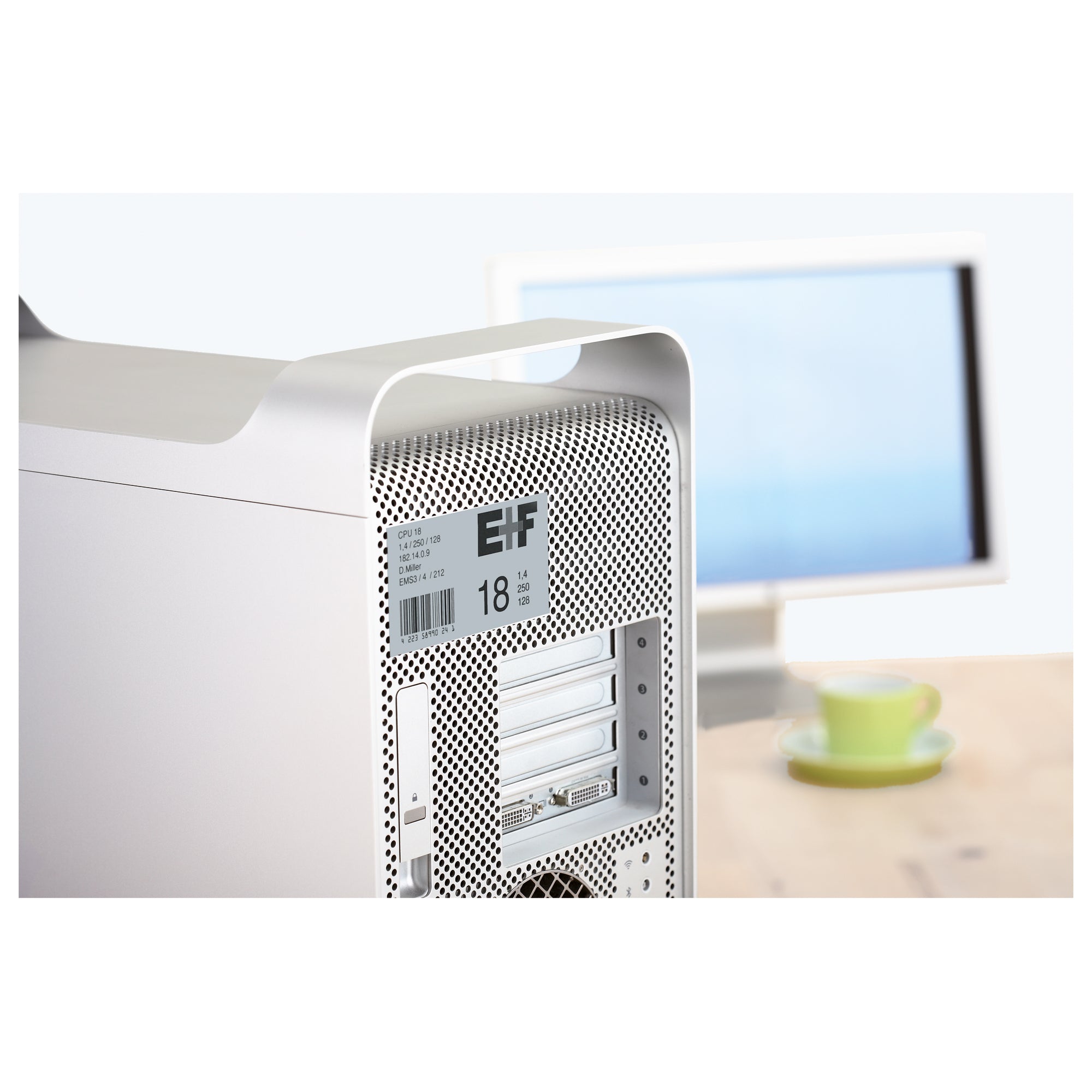 Herma Typenschildetikett